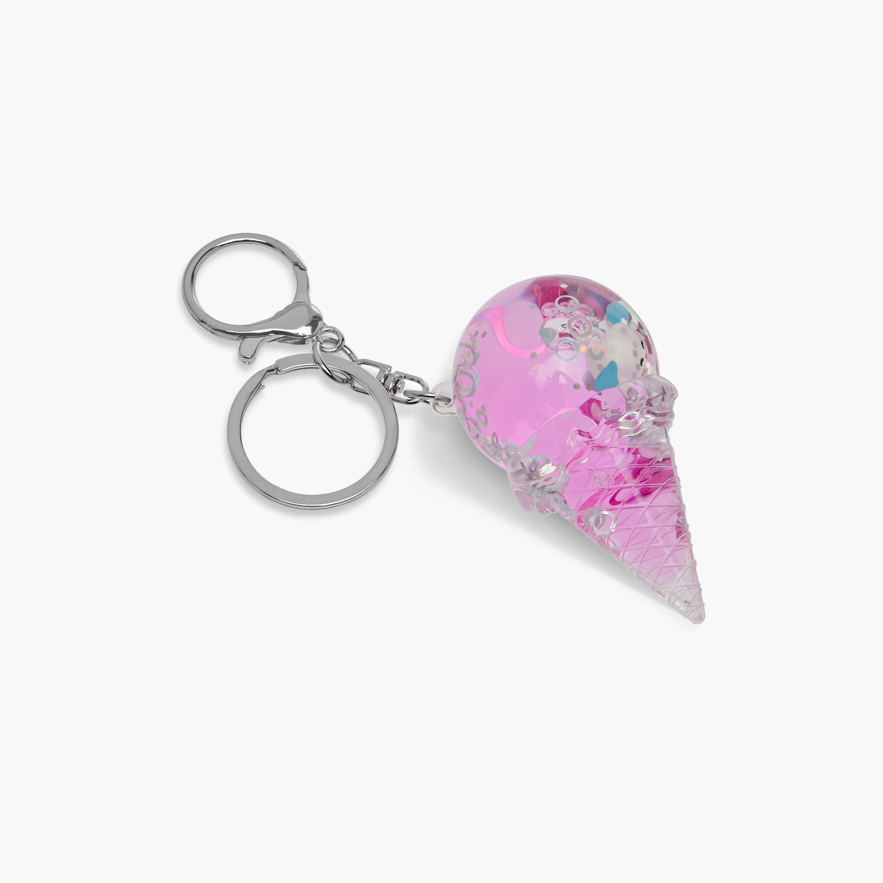 Animal Liquid Charm Keyring with Hook-girls-accessories-keyringsandbagcharms-image-2
