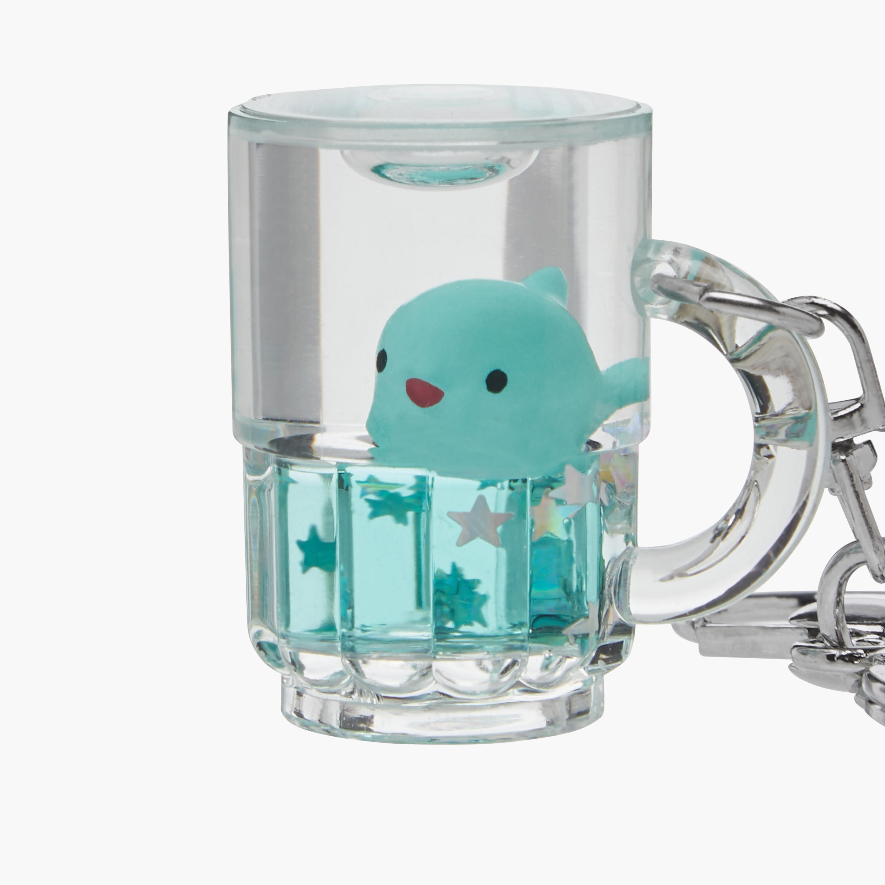 Octopus Liquid Charm Keyring with Hook-girls-accessories-keyringsandbagcharms-image-3