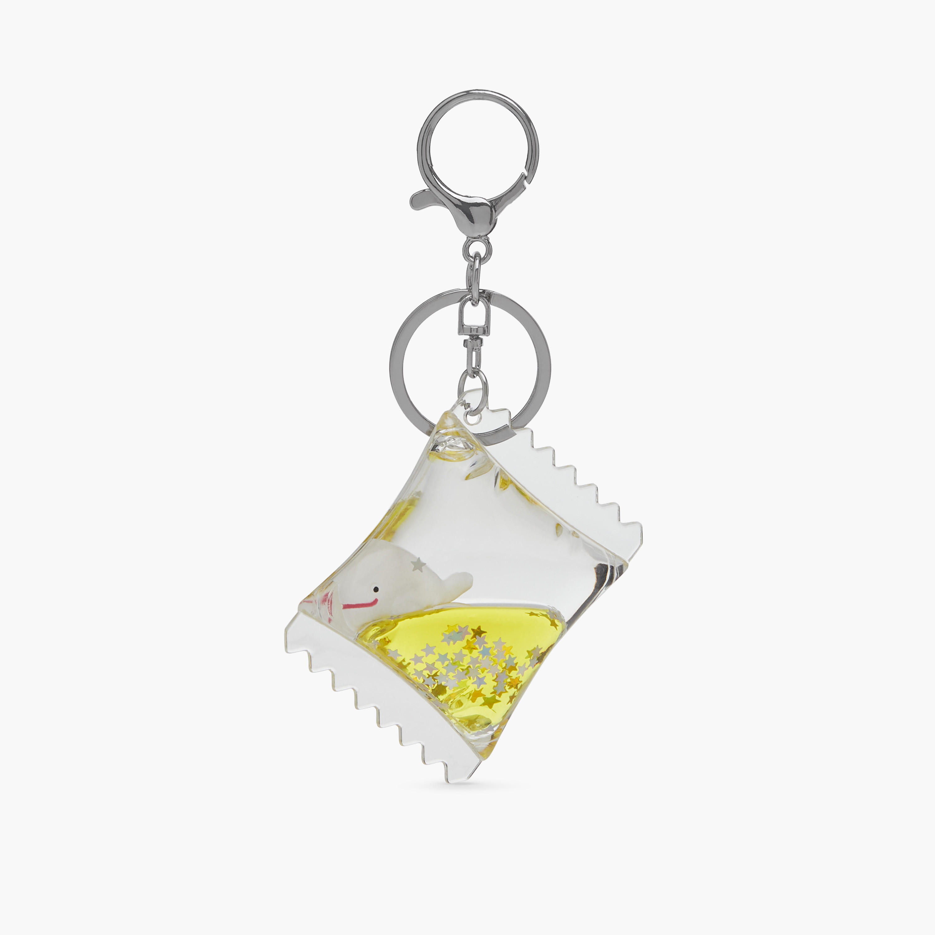 Animal Liquid Charm Keyring with Hook-girls-accessories-keyringsandbagcharms-image-1