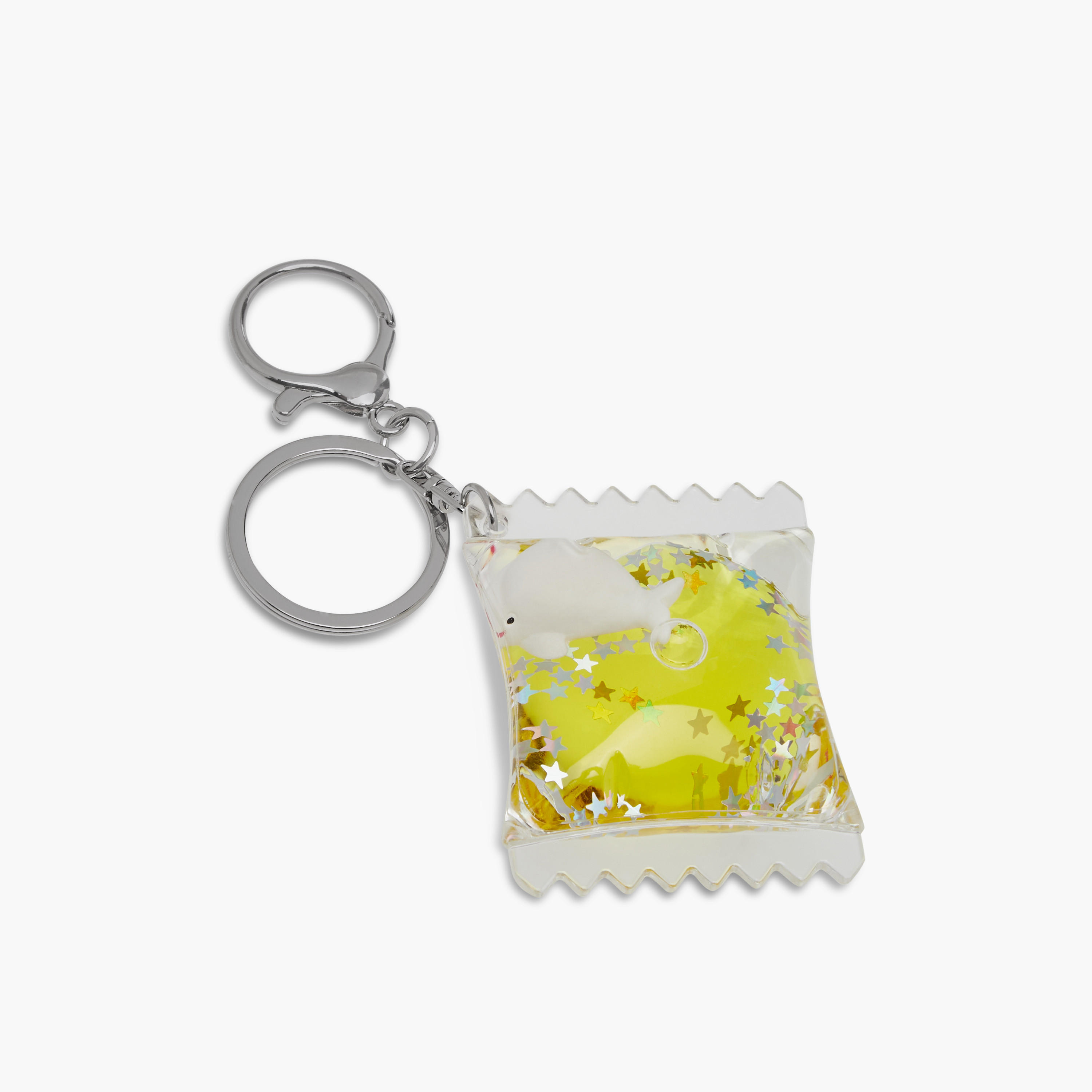 Animal Liquid Charm Keyring with Hook-girls-accessories-keyringsandbagcharms-image-3