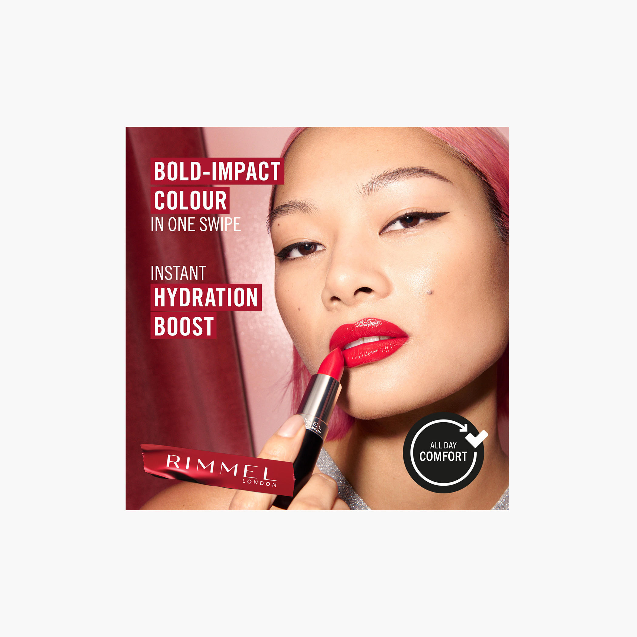 أحمر شفاه لاستينج فينيش ساتن من ريميل - 4 جم-beautyandpersonalcare-makeup-lips-lipsticks-image-5