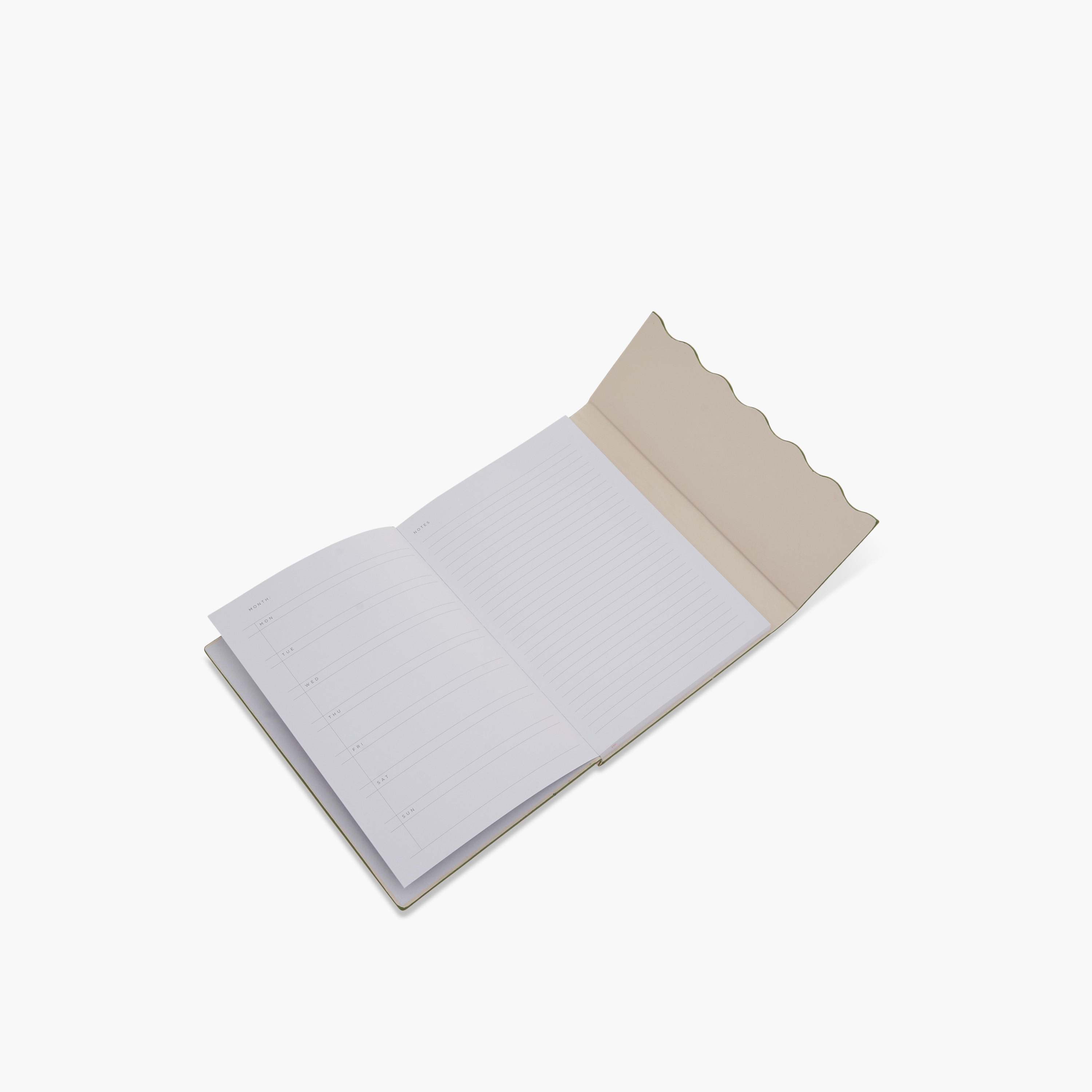 Undated 80-Sheet Weekly Planner with Magnetic Closure-school-stationery-planners-image-4