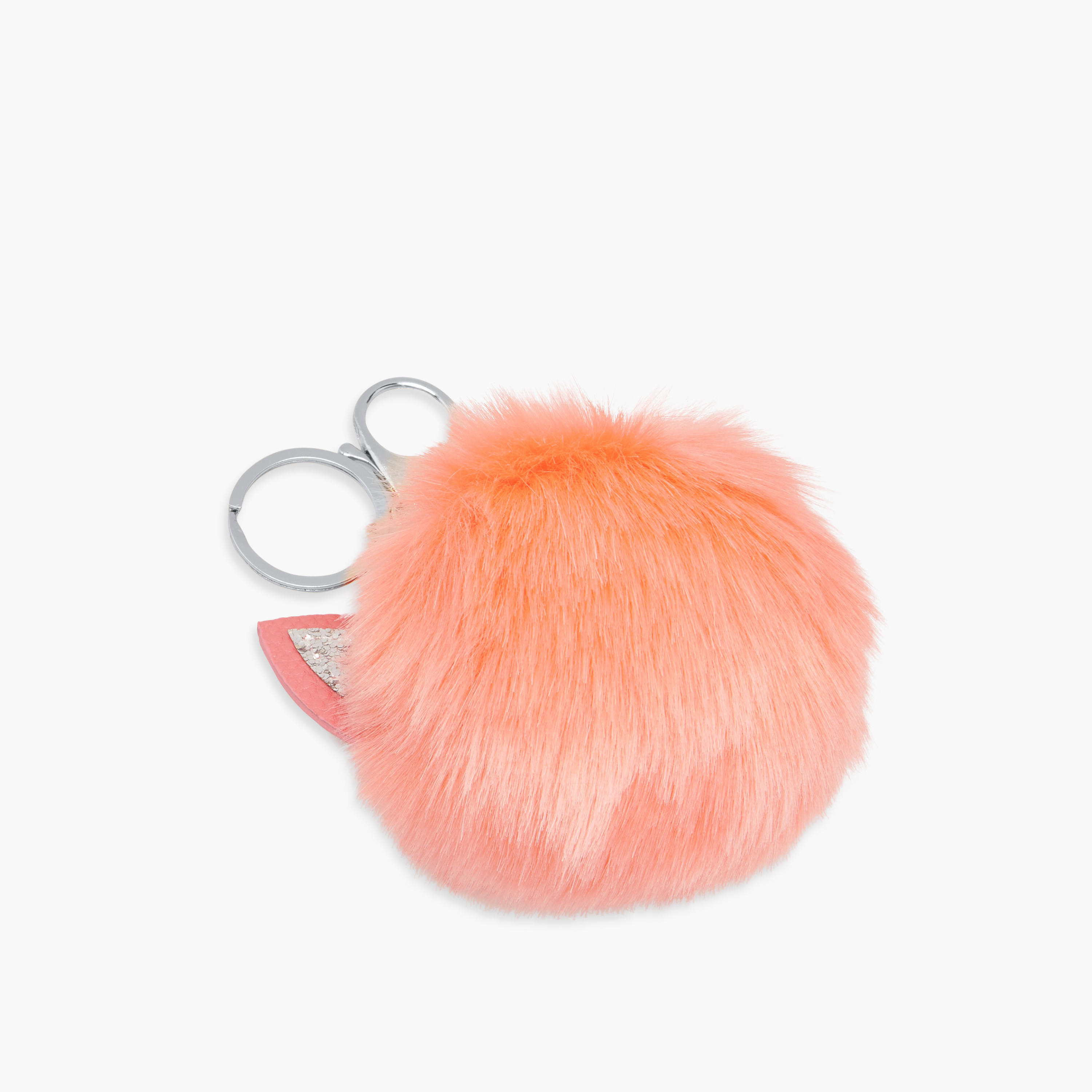 Fluffy Cat Ear Keychain-girls-accessories-keyringsandbagcharms-image-2