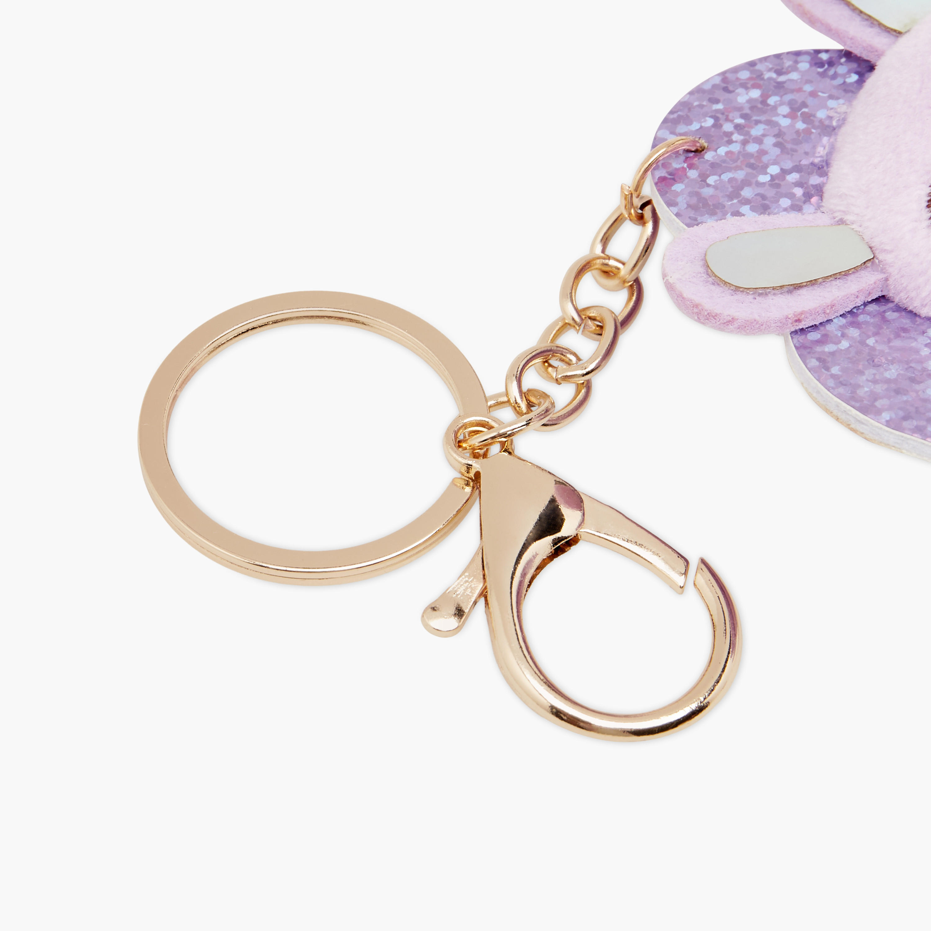 Bunny Flower Keychain with Hook-girls-accessories-keyringsandbagcharms-image-3