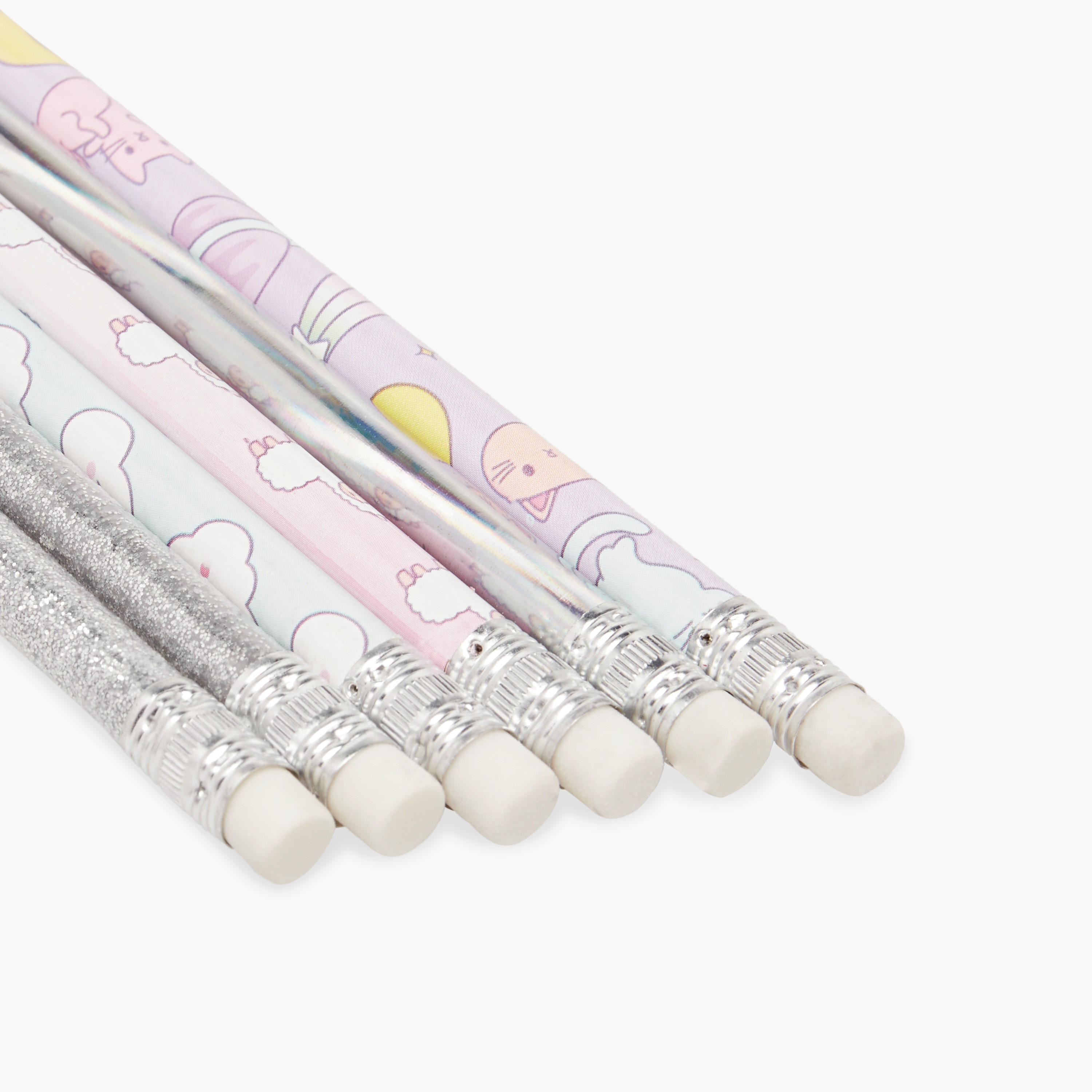 Wooden 6-Piece HB Pencil Set-school-stationery-pensandpencils-image-4