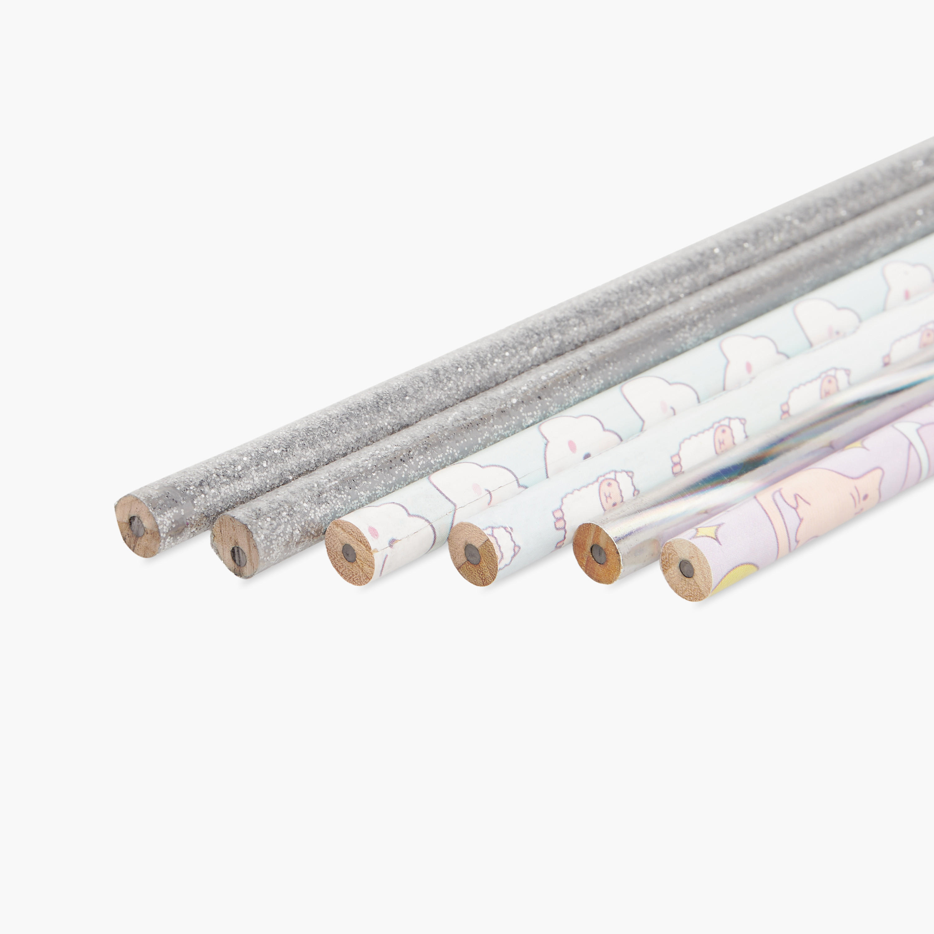 Wooden 6-Piece HB Pencil Set-school-stationery-pensandpencils-image-5