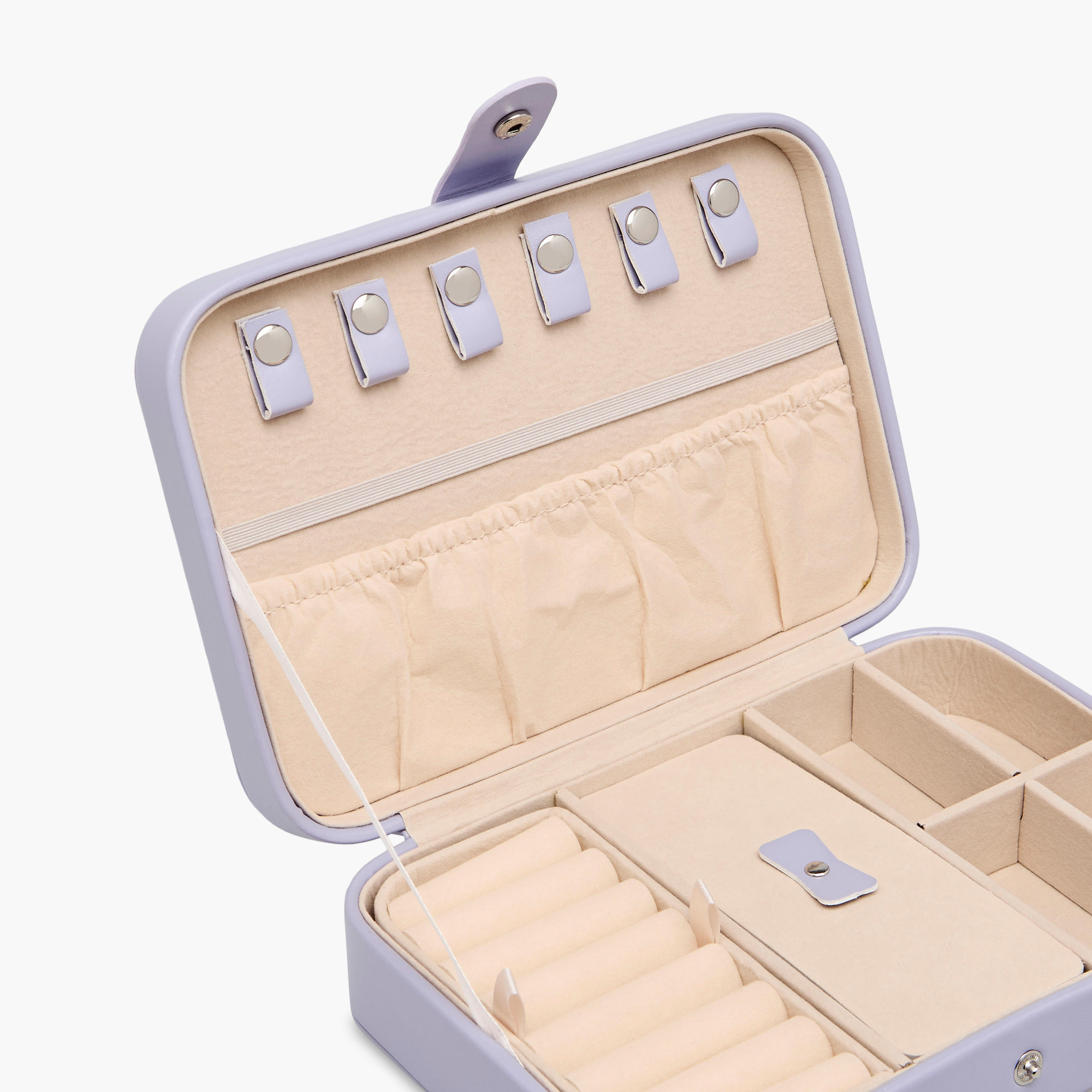 Solid Jewellery Box with Button Closure - 20x14x5 cms-women-watchesandjewellery-jewellery-storage-image-3