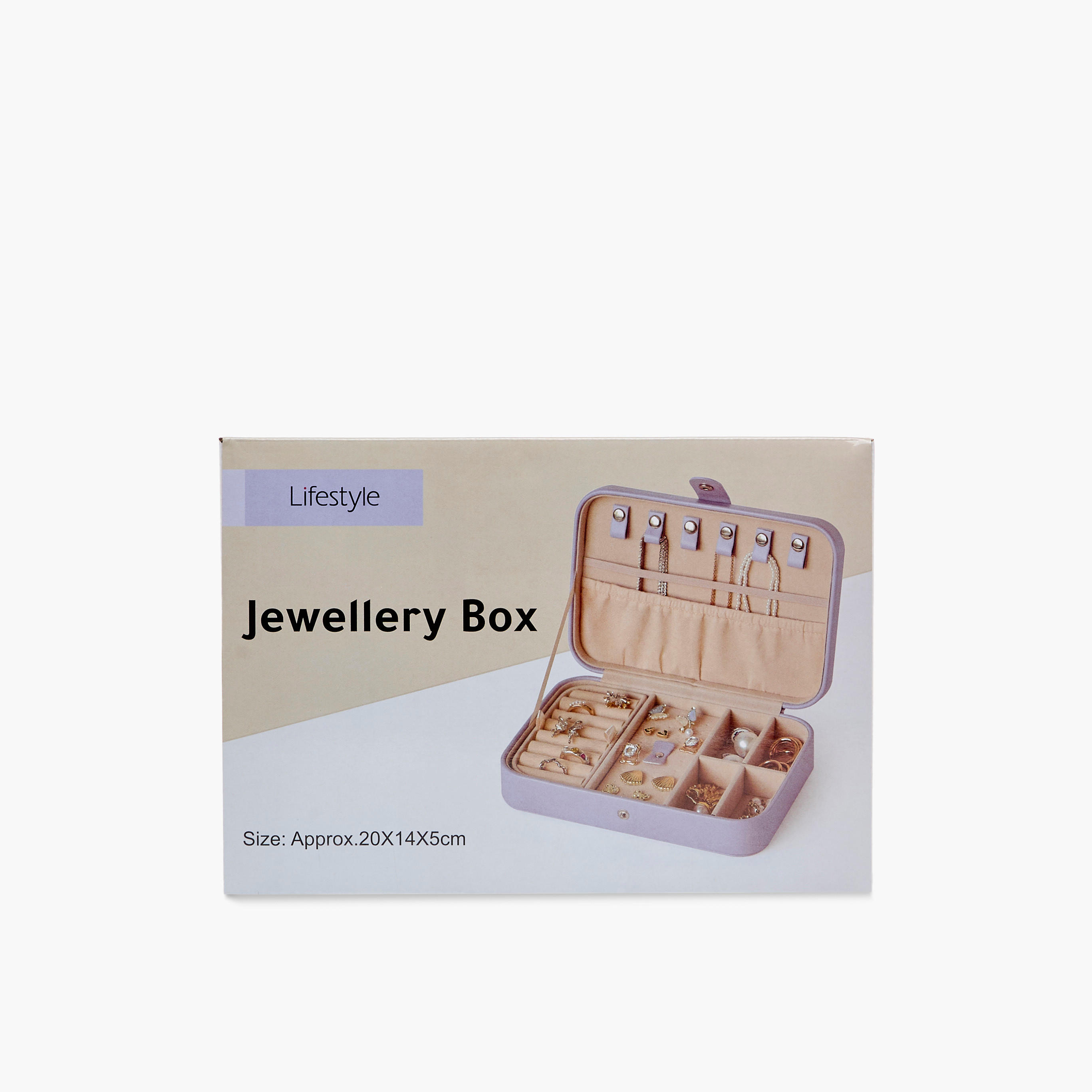 Solid Jewellery Box with Button Closure - 20x14x5 cms-women-watchesandjewellery-jewellery-storage-image-7