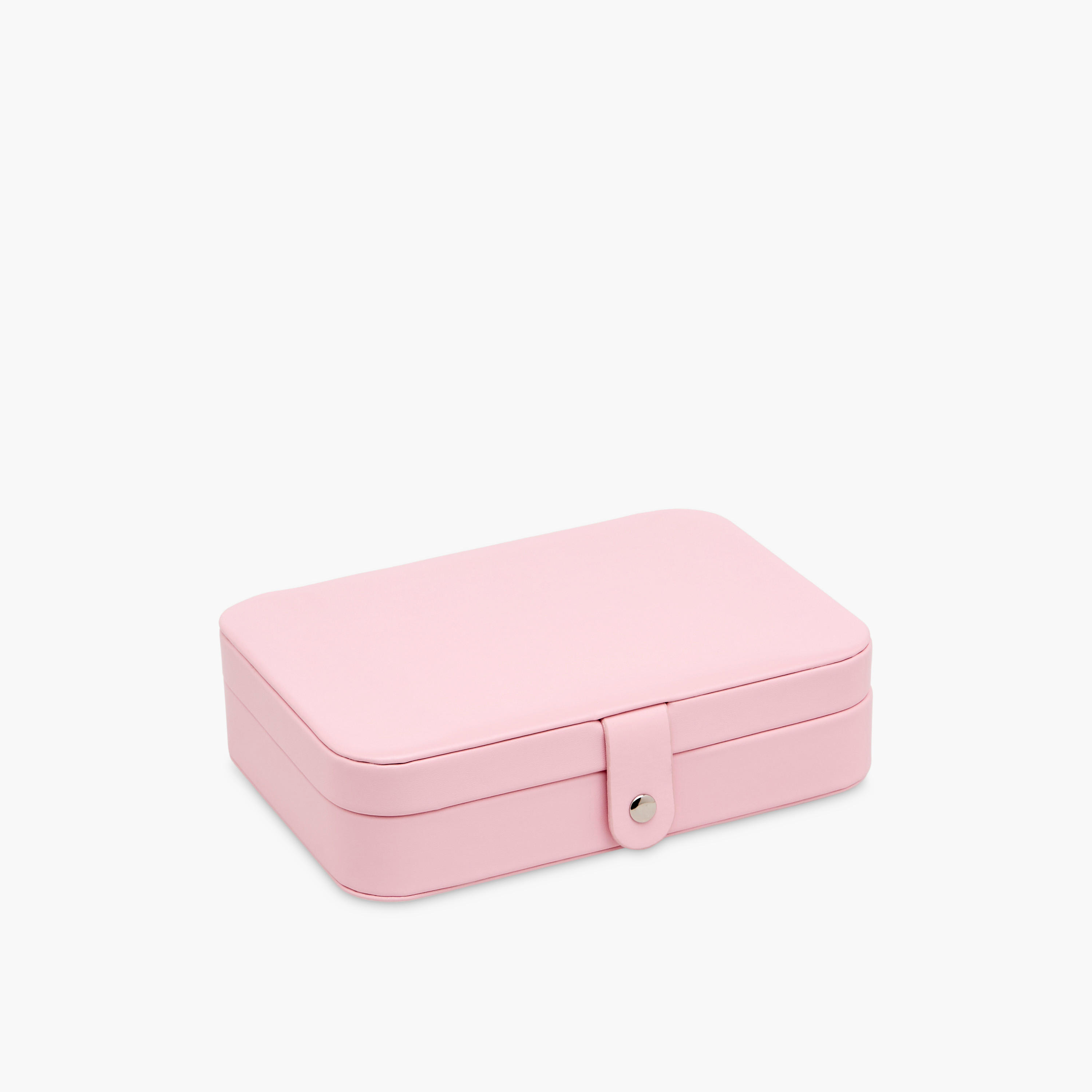 Solid Jewellery Box with Button Closure - 20x14x5 cms-women-watchesandjewellery-jewellery-storage-image-1