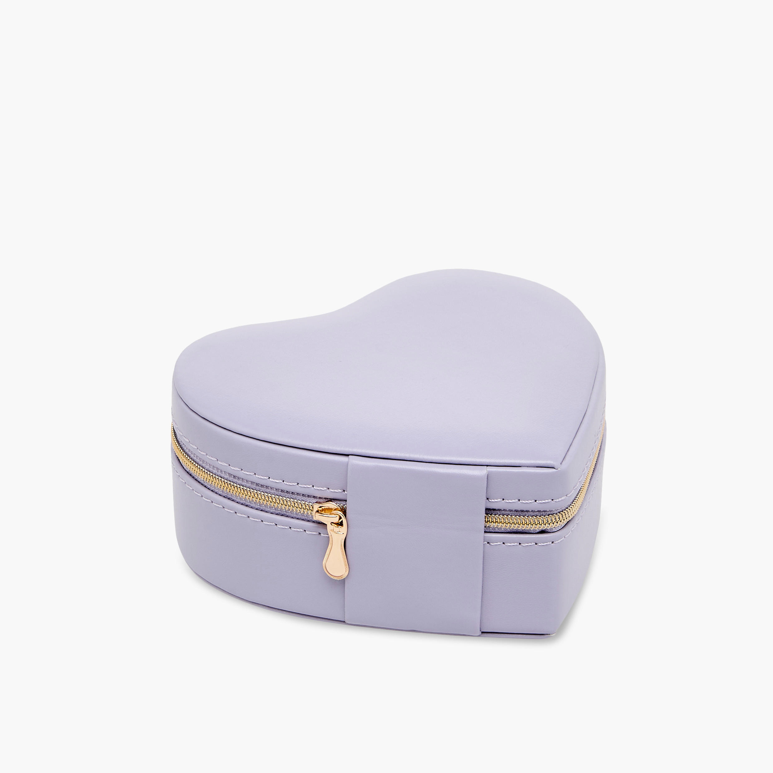 Heart Jewellery Box with Zip Closure - 14x13x6 cms-women-watchesandjewellery-jewellery-storage-image-1