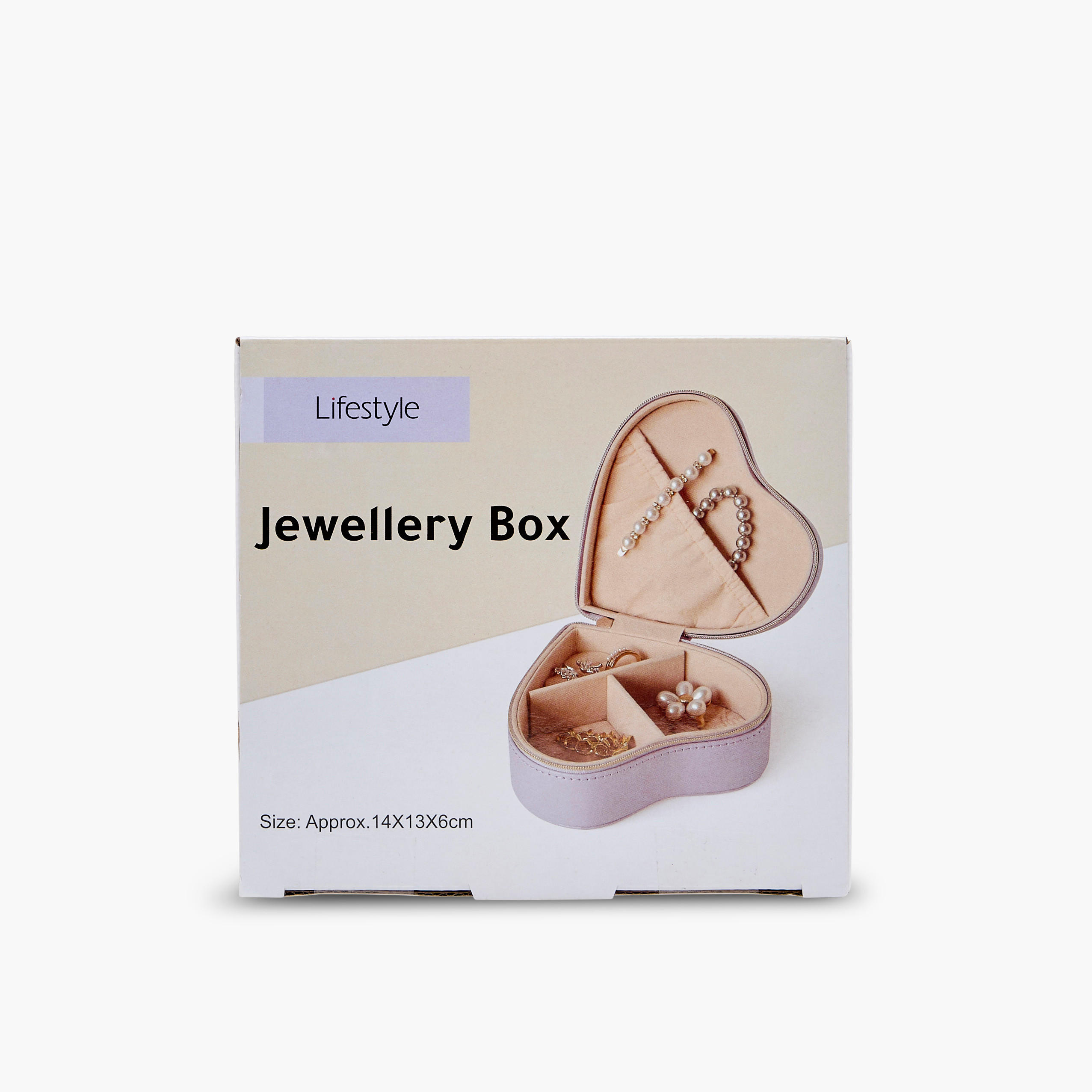 Heart Jewellery Box with Zip Closure - 14x13x6 cms-women-watchesandjewellery-jewellery-storage-image-6