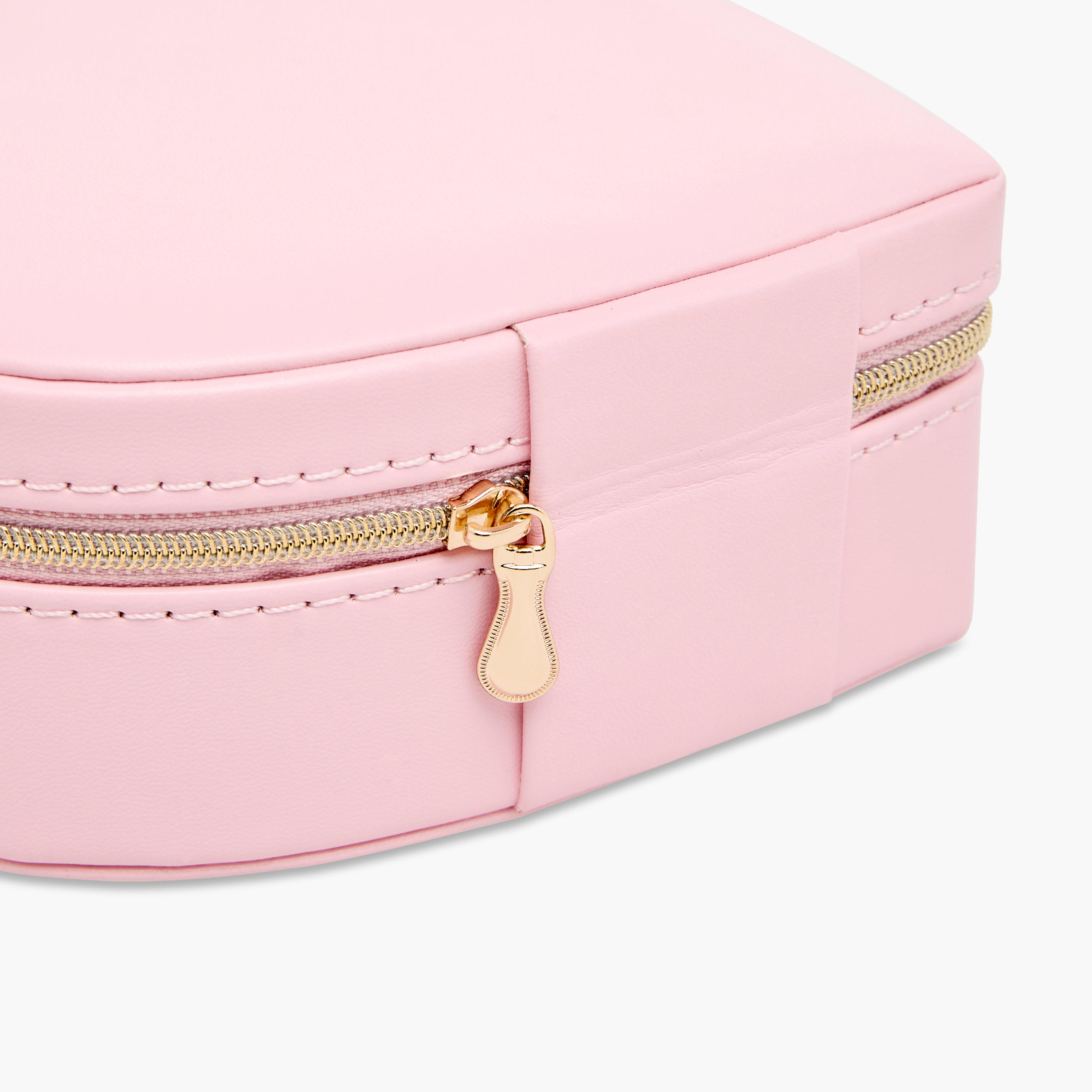 Heart Jewellery Box with Zip Closure - 14x13x6 cms-women-watchesandjewellery-jewellery-storage-image-5