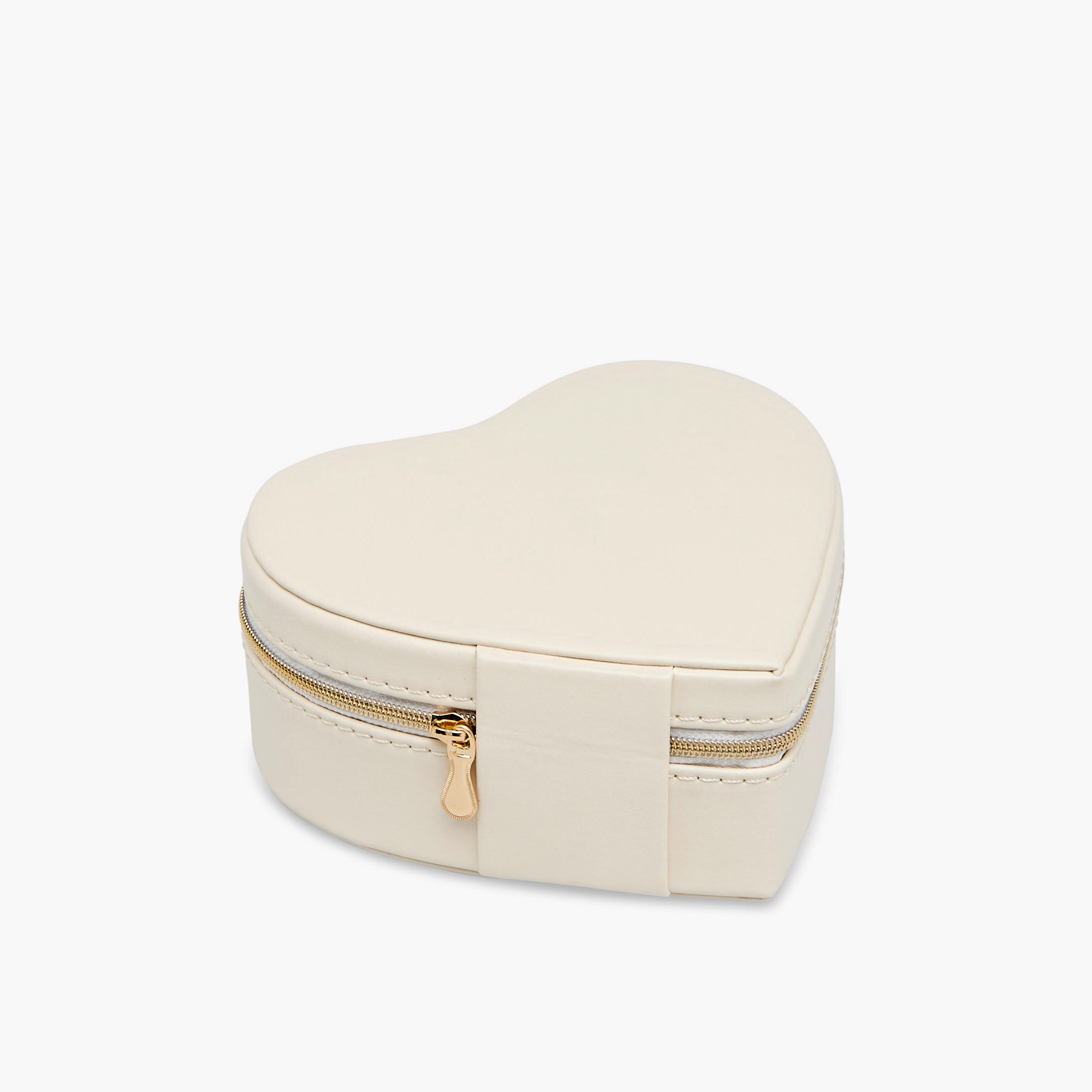Heart Jewellery Box with Zip Closure - 14x13x6 cms-women-watchesandjewellery-jewellery-storage-image-1