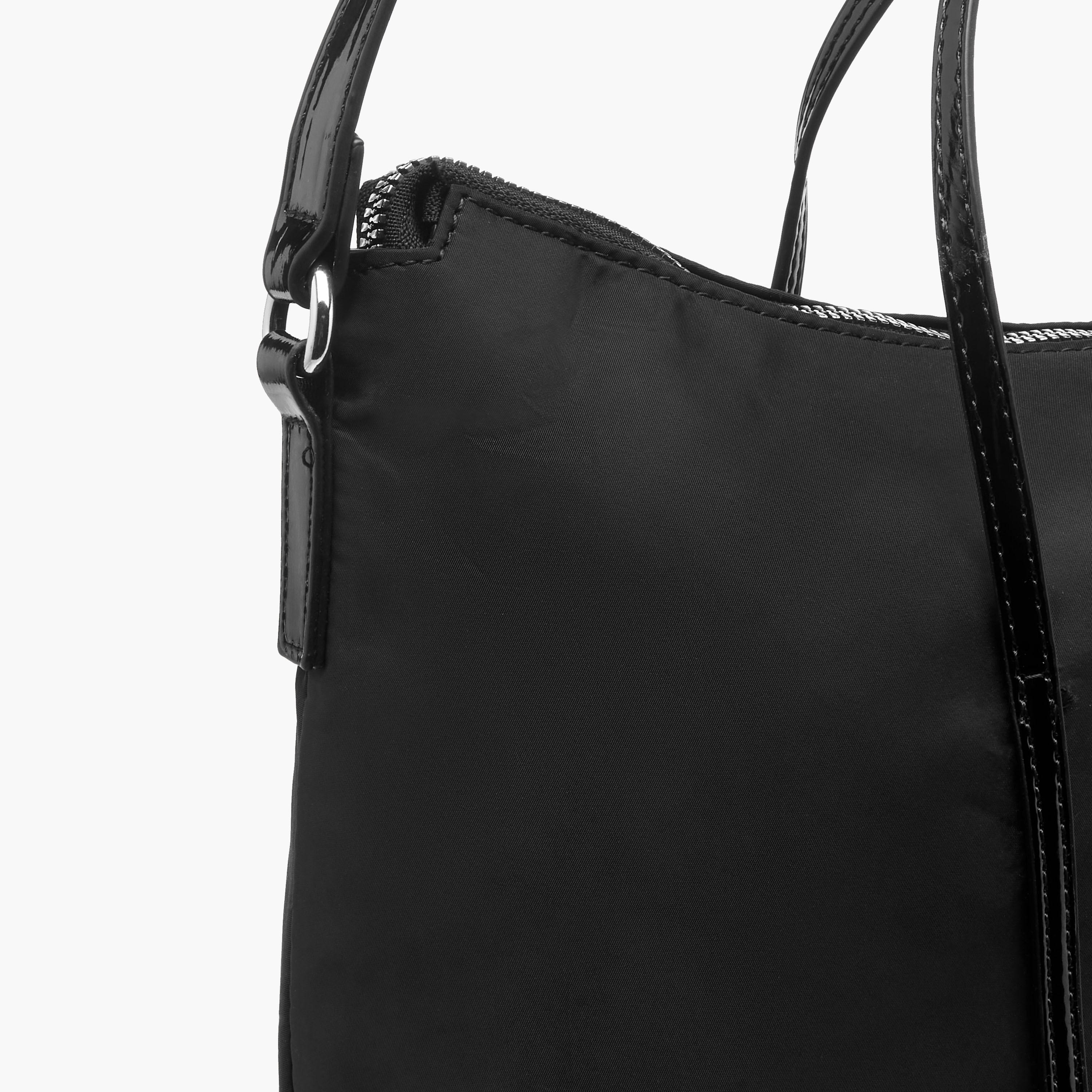 Marina Galanti Solid Tote Bag with Strap Handle and Zip Closure-women-bagsandwallets-handbags-image-14