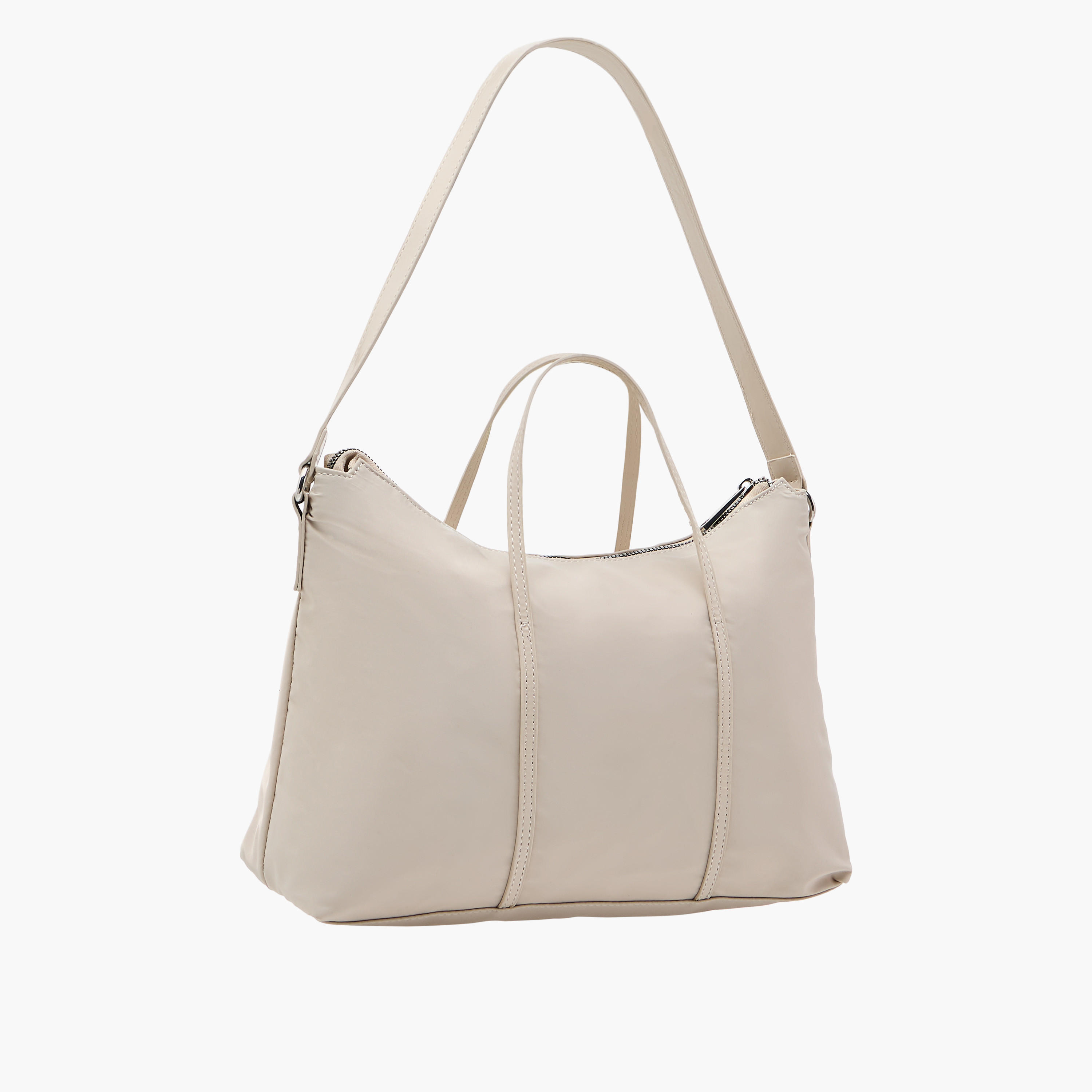 Marina Galanti Solid Tote Bag with Strap Handle and Zip Closure-women-bagsandwallets-handbags-image-20
