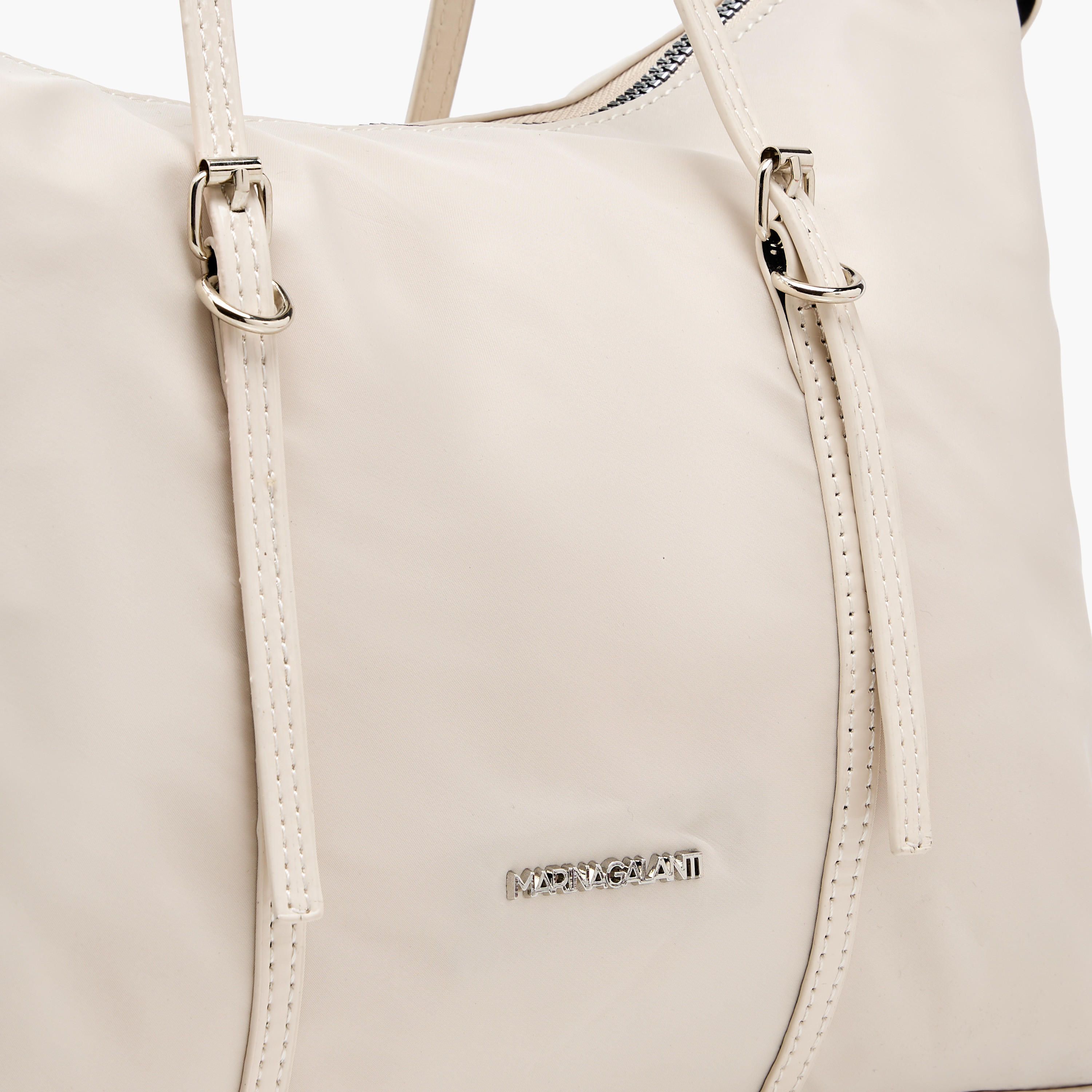 Marina Galanti Solid Tote Bag with Strap Handle and Zip Closure-women-bagsandwallets-handbags-image-21