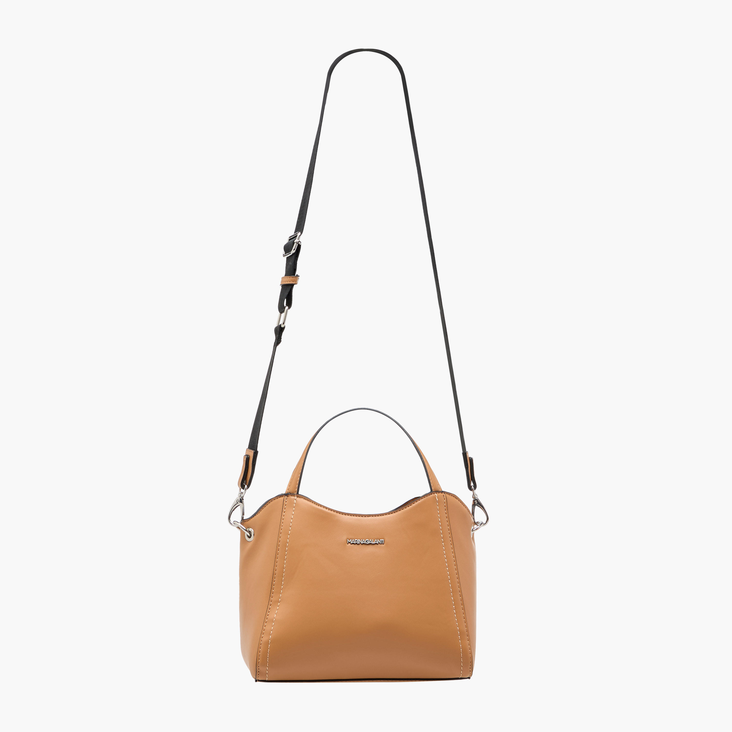شنطة توتي سادة بمقابض مزدوجة وحزام قابل للتعديل من مارينا جالانتي-women-bagsandwallets-handbags-image-3