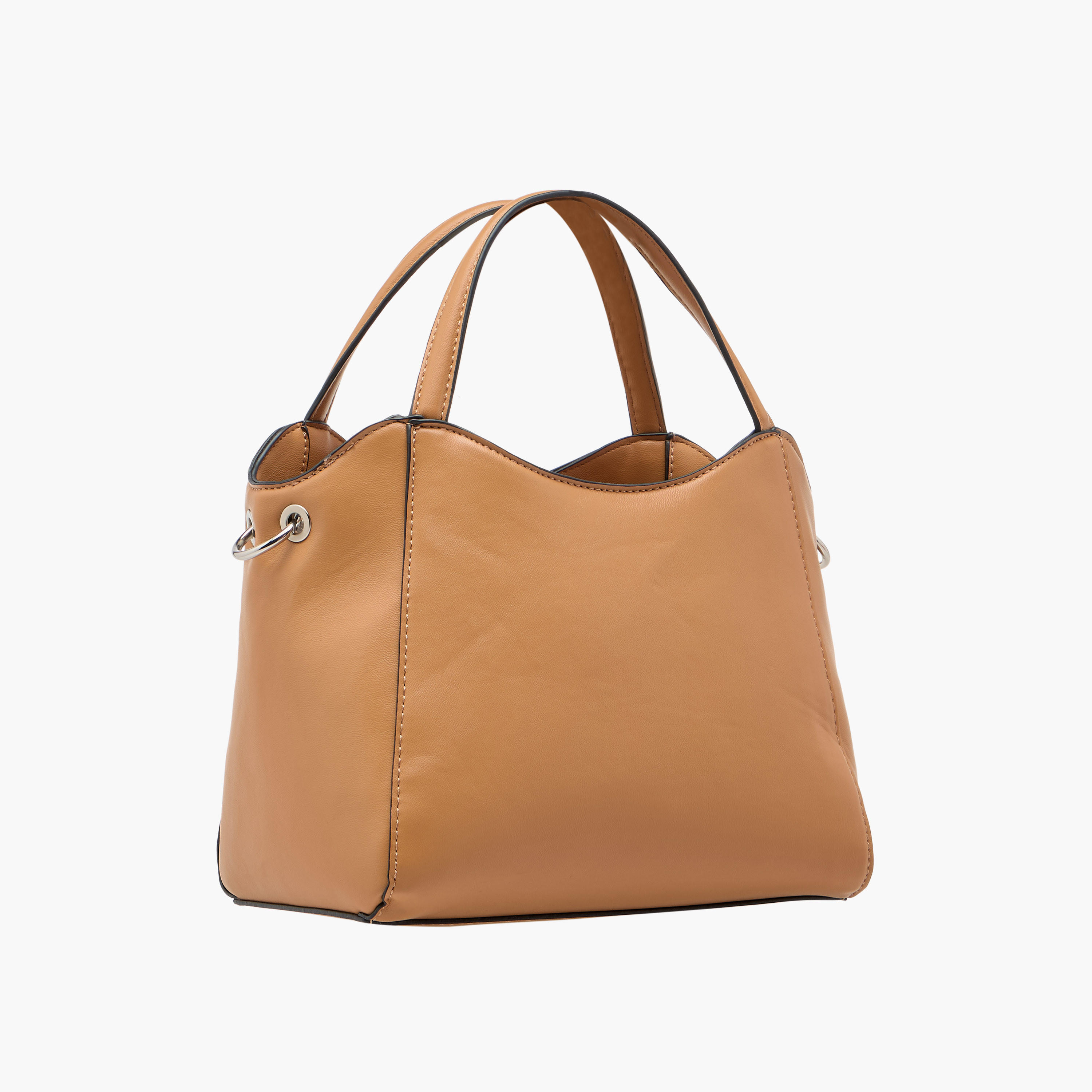 شنطة توتي سادة بمقابض مزدوجة وحزام قابل للتعديل من مارينا جالانتي-women-bagsandwallets-handbags-image-4