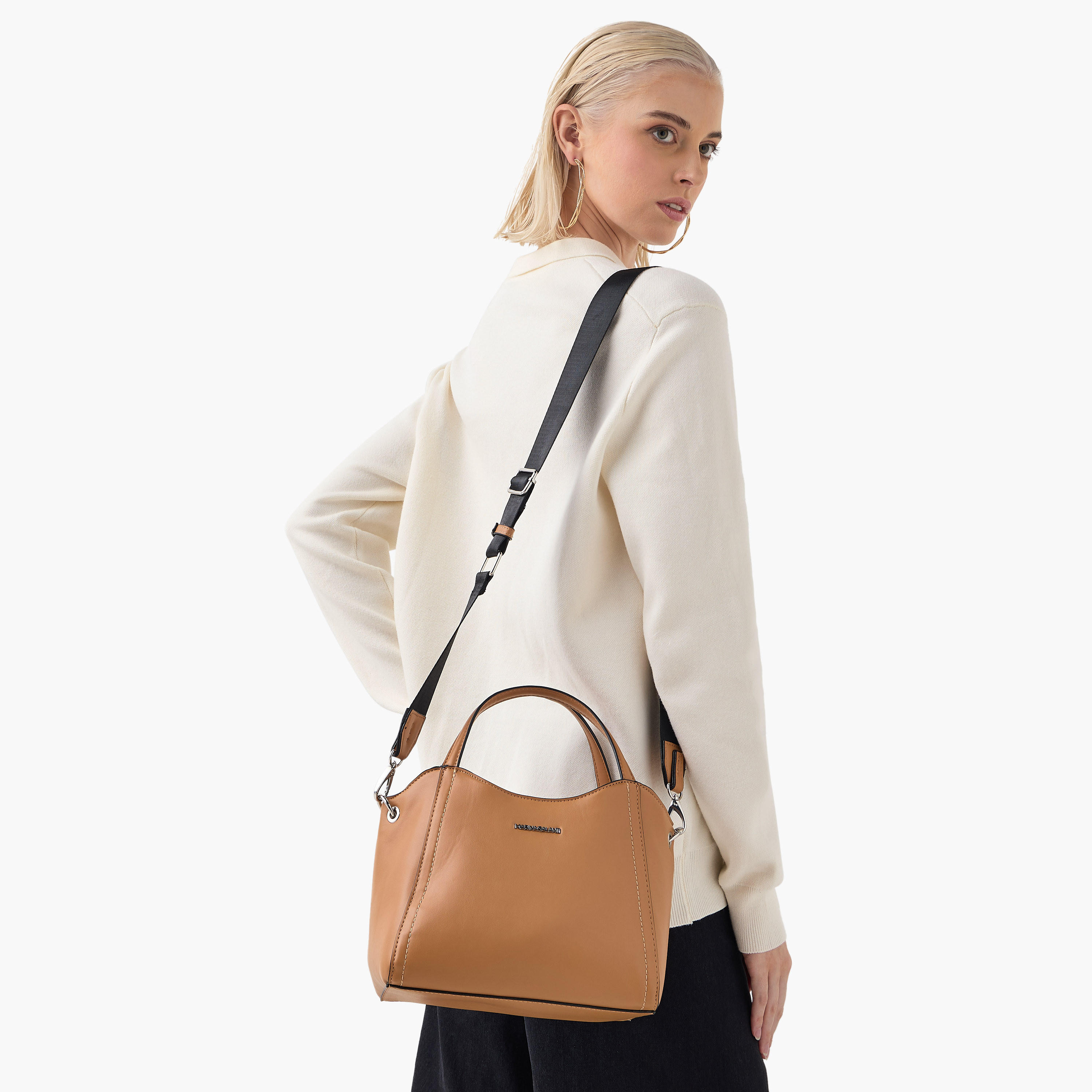 شنطة توتي سادة بمقابض مزدوجة وحزام قابل للتعديل من مارينا جالانتي-women-bagsandwallets-handbags-image-8