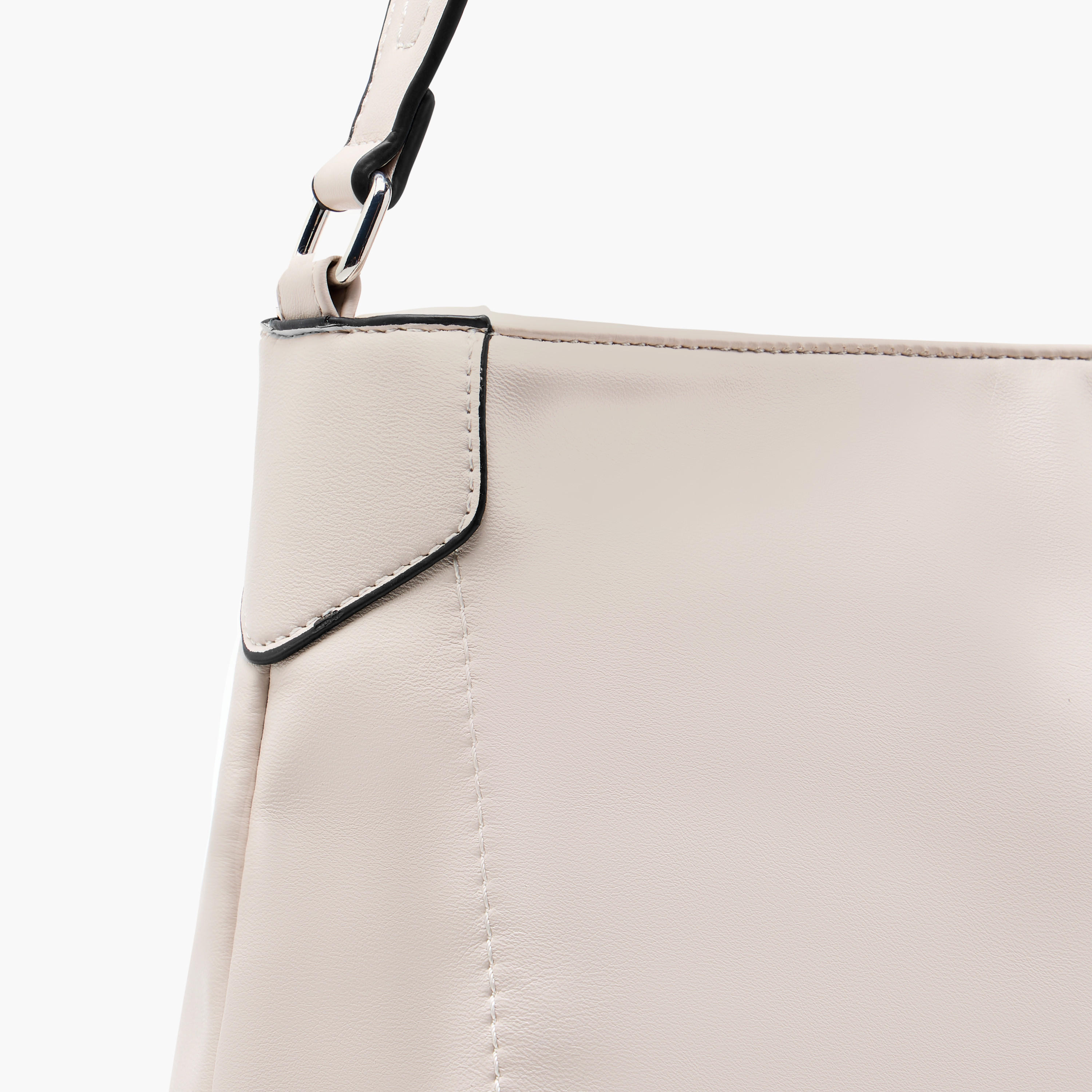 Marina Galanti Solid Shoulder Bag with Detachable Strap and Zip Closure-women-bagsandwallets-handbags-image-6