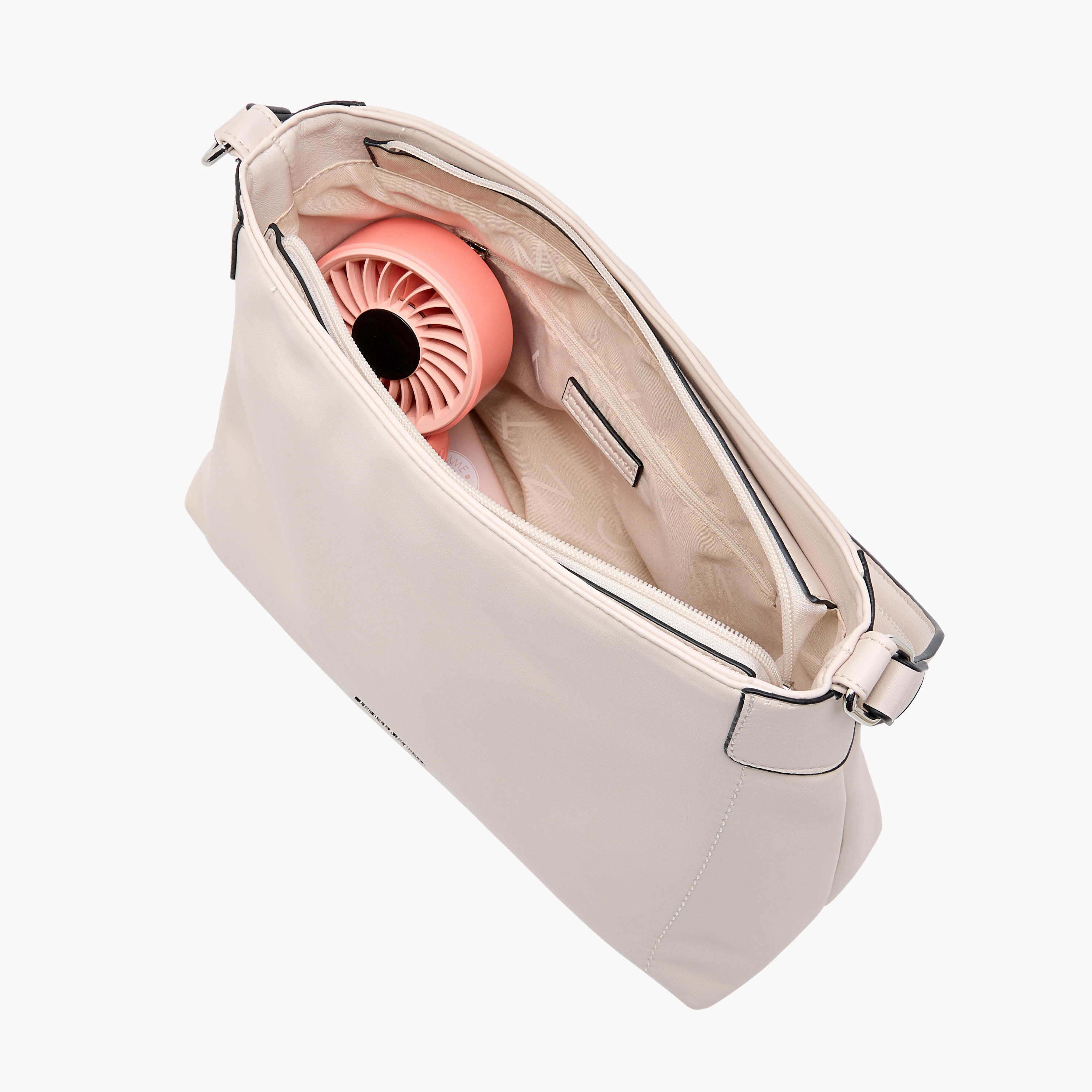 Marina Galanti Solid Shoulder Bag with Detachable Strap and Zip Closure-women-bagsandwallets-handbags-image-9