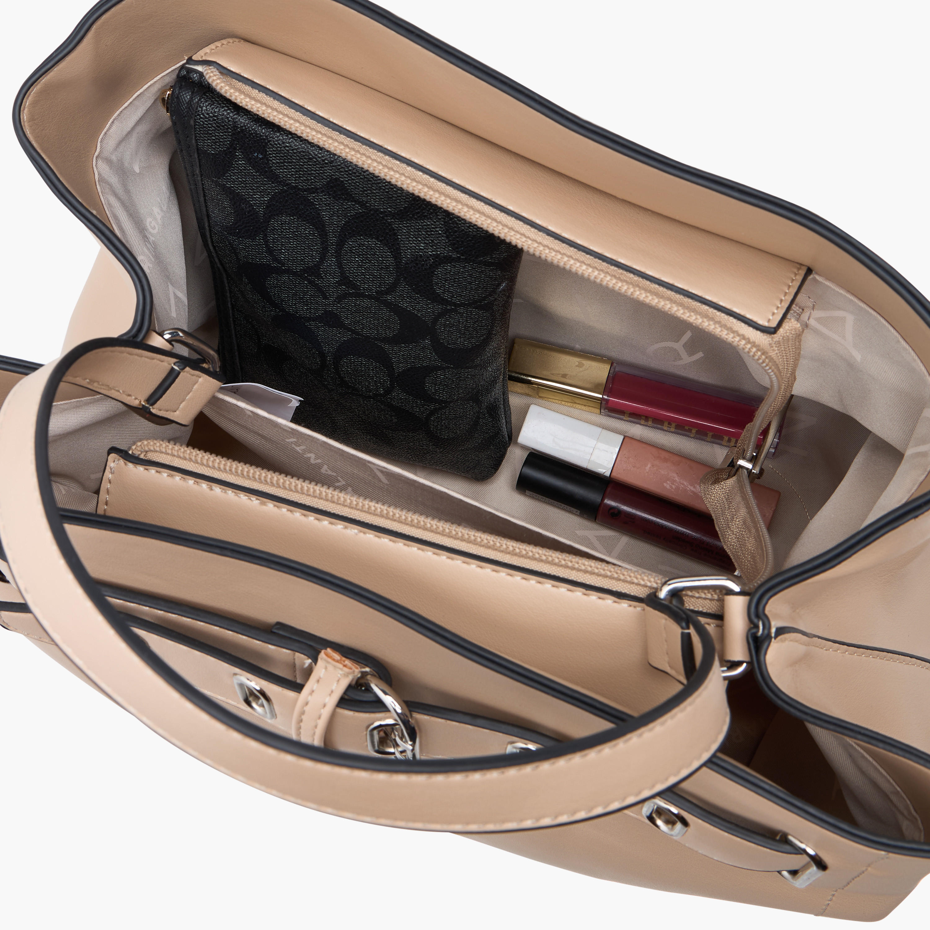 شنطة توتي سادة بتفاصيل إبزيم وسحاب إغلاق من مارينا جالانتي-women-bagsandwallets-handbags-image-10