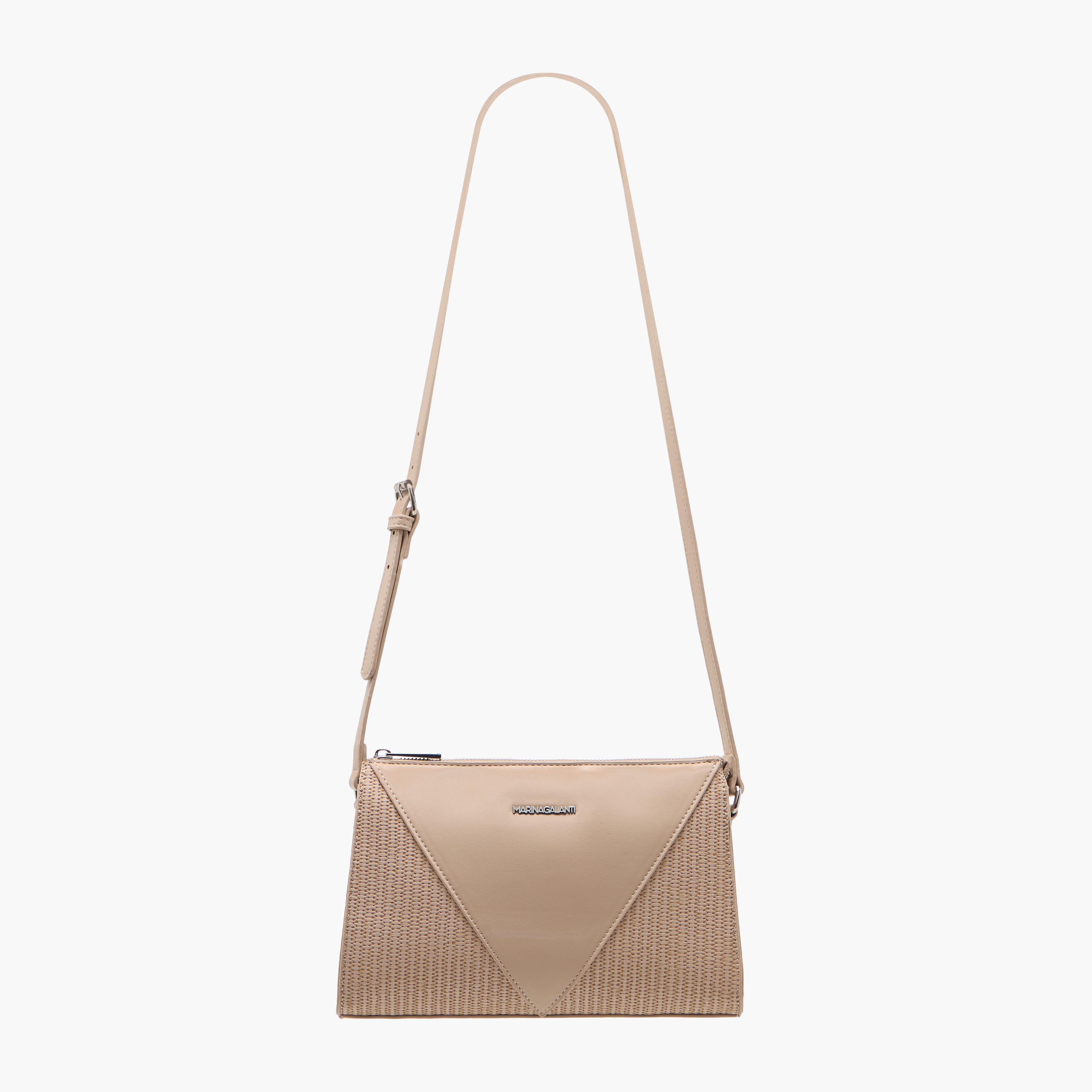 Marina Galanti Textured Crossbody Bag with Adjustable Strap and Zip Closure-women-bagsandwallets-handbags-image-3