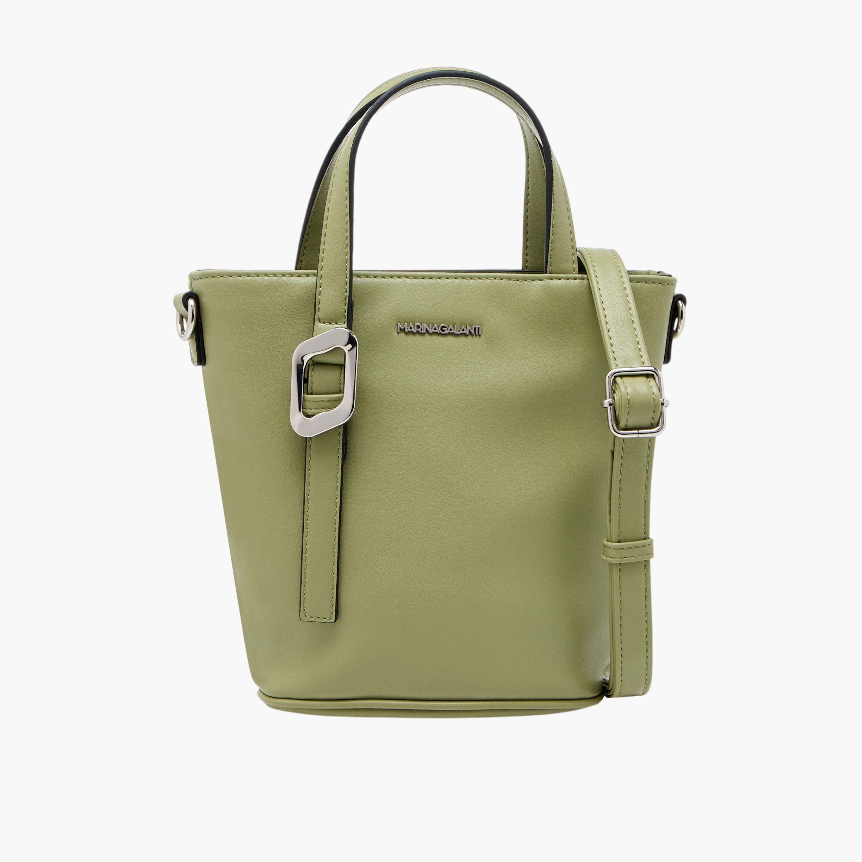 Marina Galanti Solid Crossbody Bag with Zip Closure and Detachable Strap-women-bagsandwallets-handbags-image-1