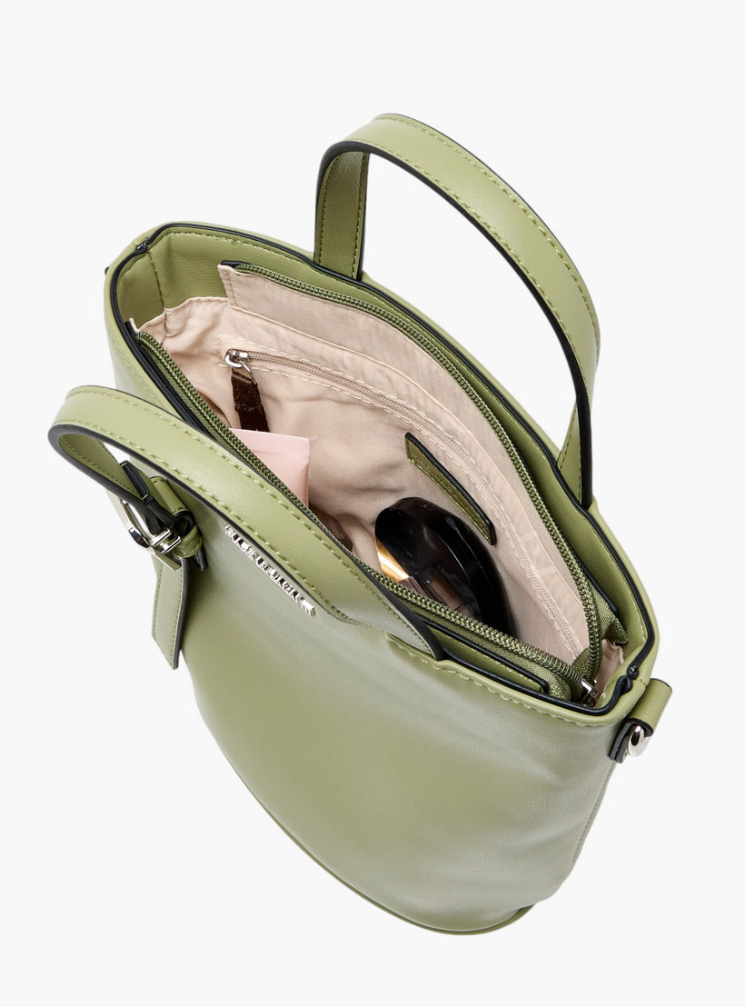 Marina Galanti Solid Crossbody Bag with Zip Closure and Detachable Strap-women-bagsandwallets-handbags-image-9