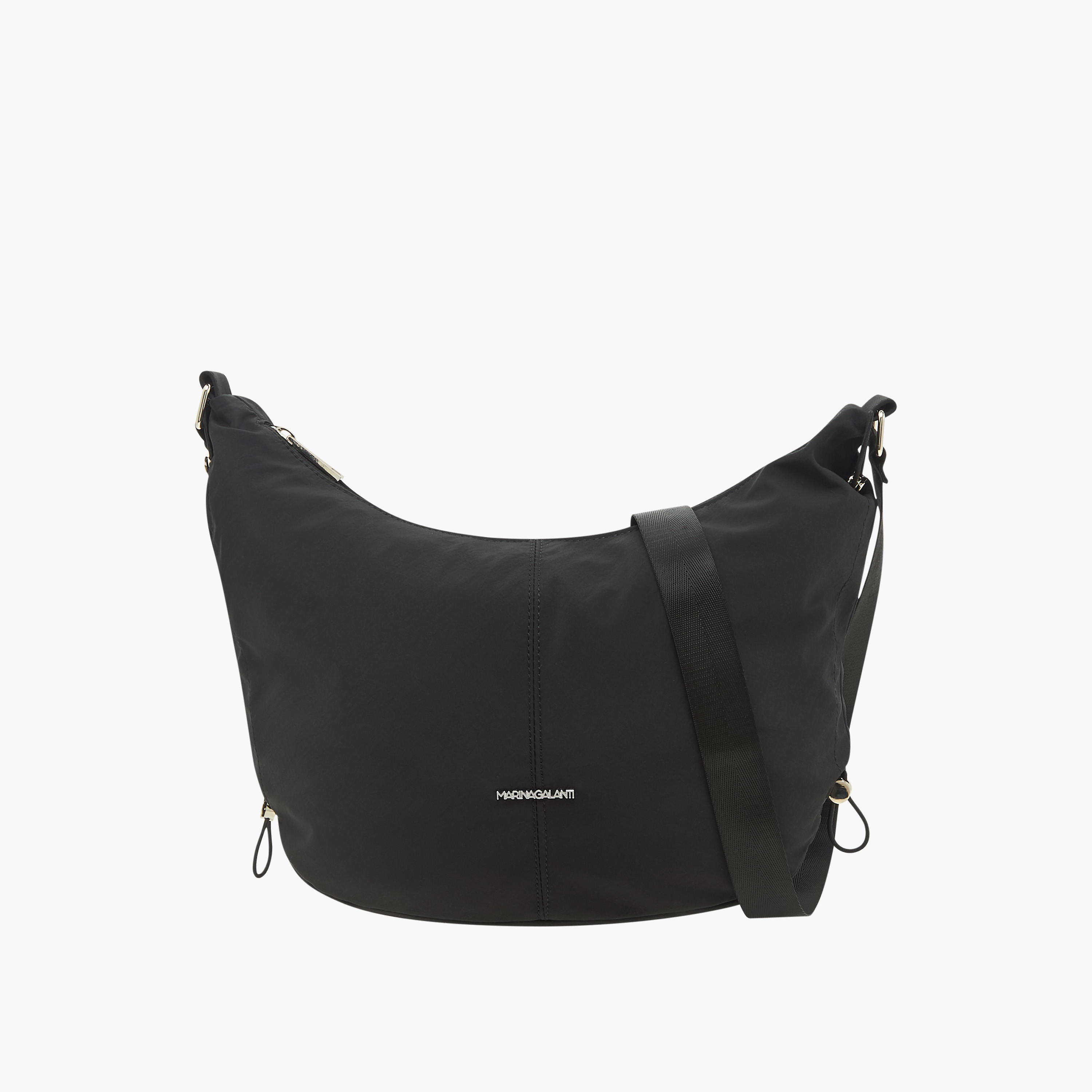 شنطة كروس بودي سادة بحزام قابل للفصل وسحاب إغلاق من مارينا جالانتي-women-bagsandwallets-handbags-image-1
