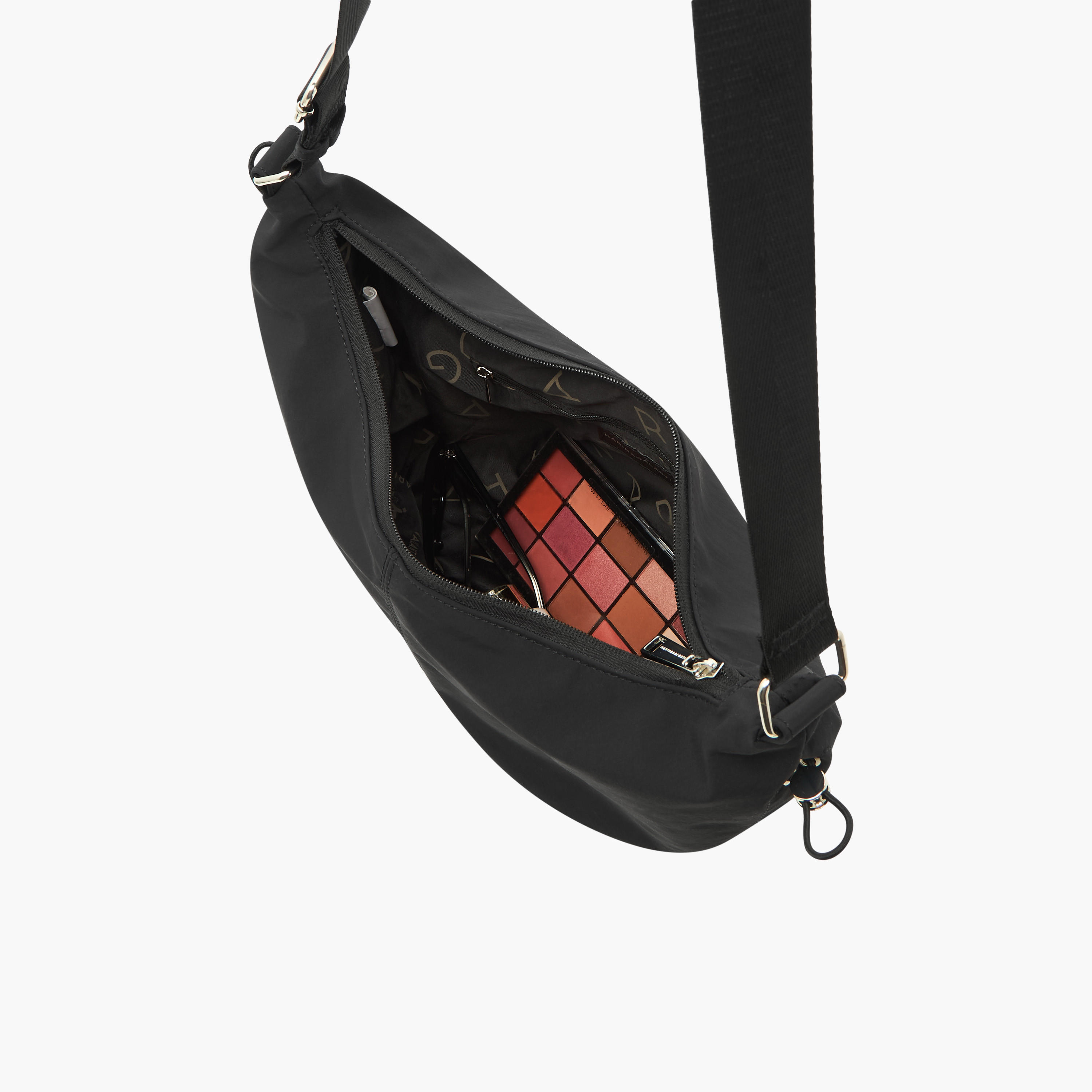 شنطة كروس بودي سادة بحزام قابل للفصل وسحاب إغلاق من مارينا جالانتي-women-bagsandwallets-handbags-image-7