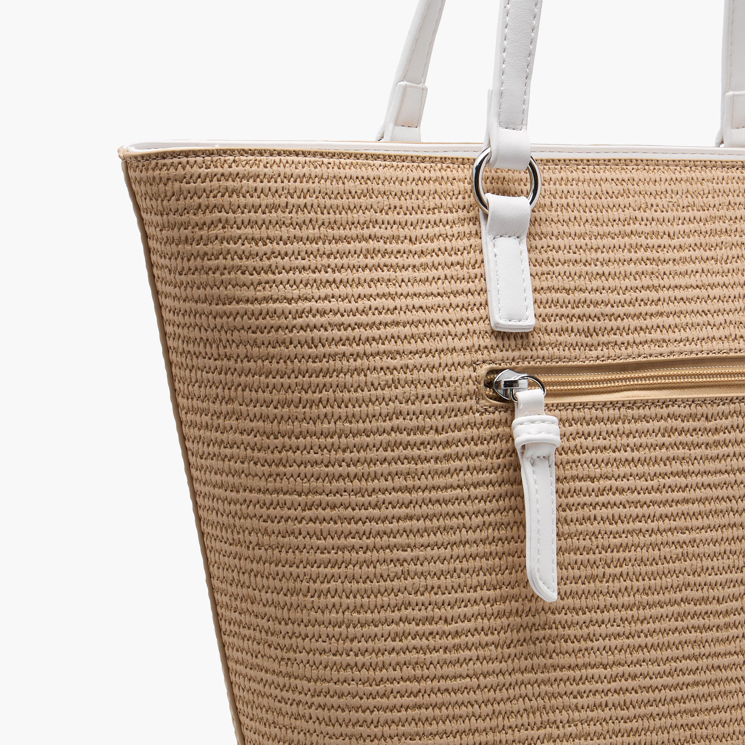 شنطة توتي بارزة الملمس بسحاب إغلاق ومقابض مزدوجة من مارينا جالانتي-women-bagsandwallets-handbags-image-7