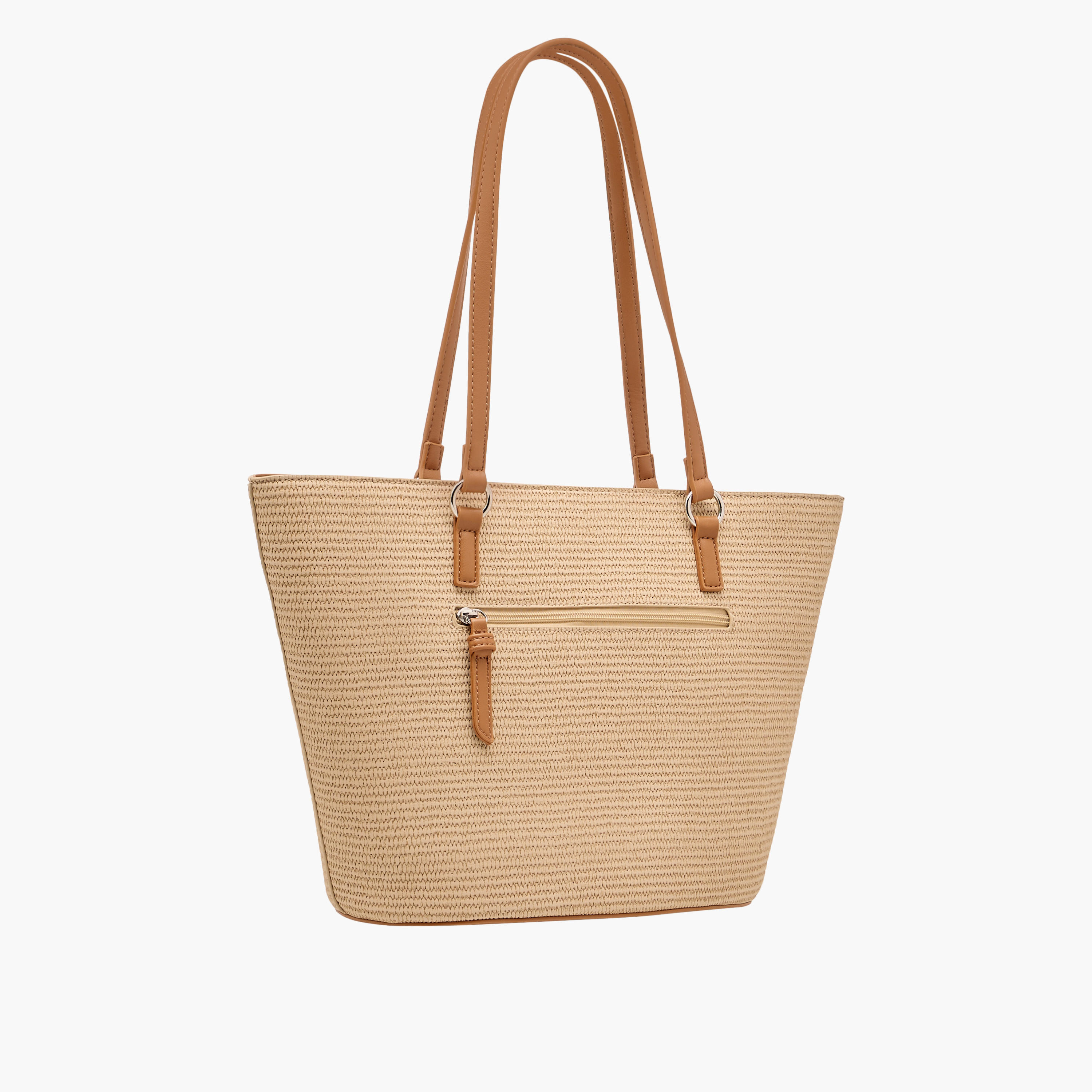 شنطة توتي بارزة الملمس بسحاب إغلاق ومقابض مزدوجة من مارينا جالانتي-women-bagsandwallets-handbags-image-4