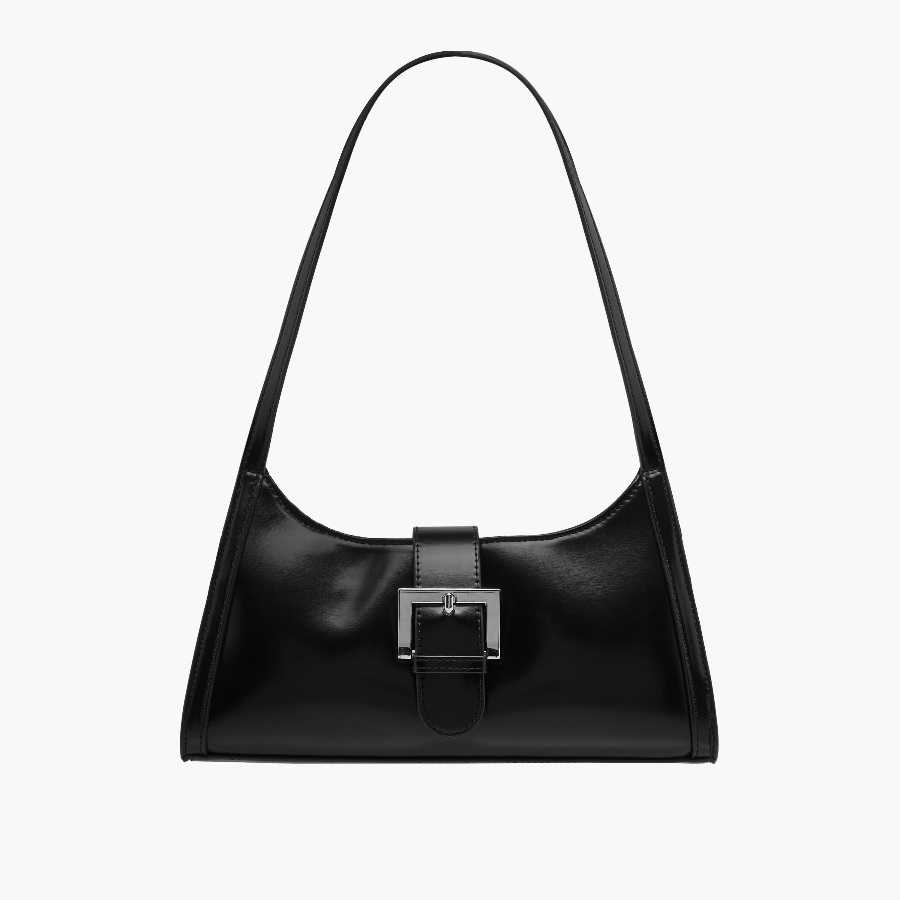 شنطة كتف سادة بمقابض مزدوجة وإغلاق مغناطيسي من مارينا جالانتي-women-bagsandwallets-handbags-image-1