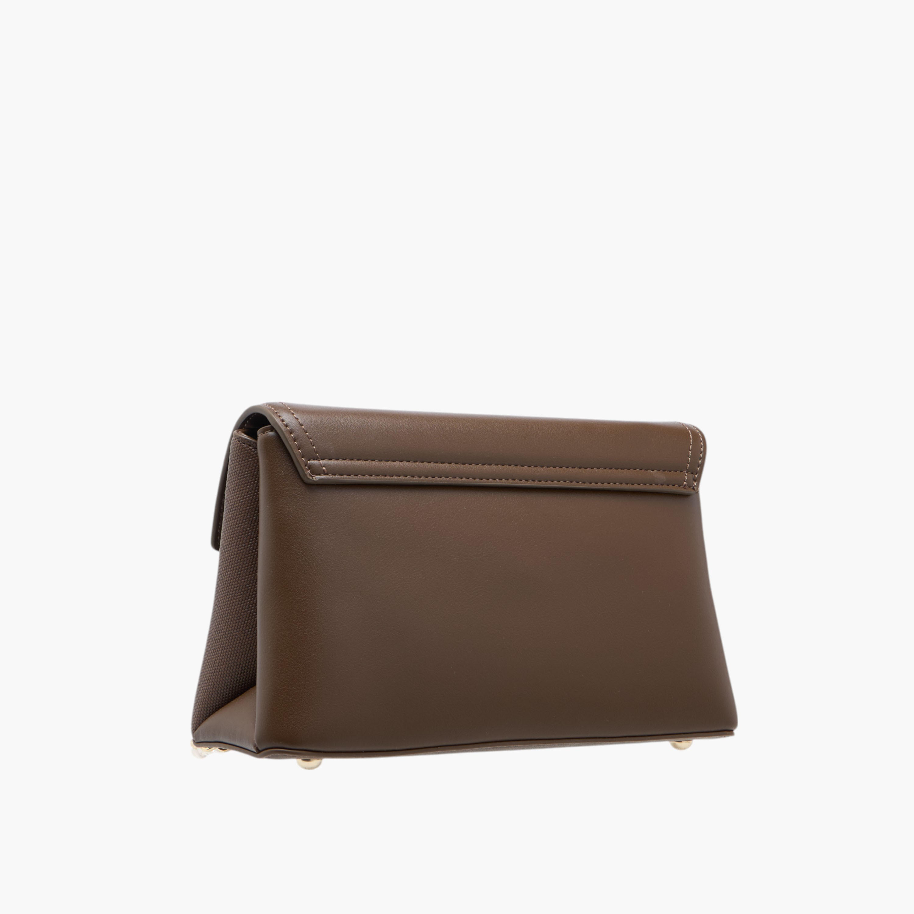 Marina Galanti Solid Crossbody Bag with Chain Strap and Zip Around Wallet-women-bagsandwallets-handbags-image-4