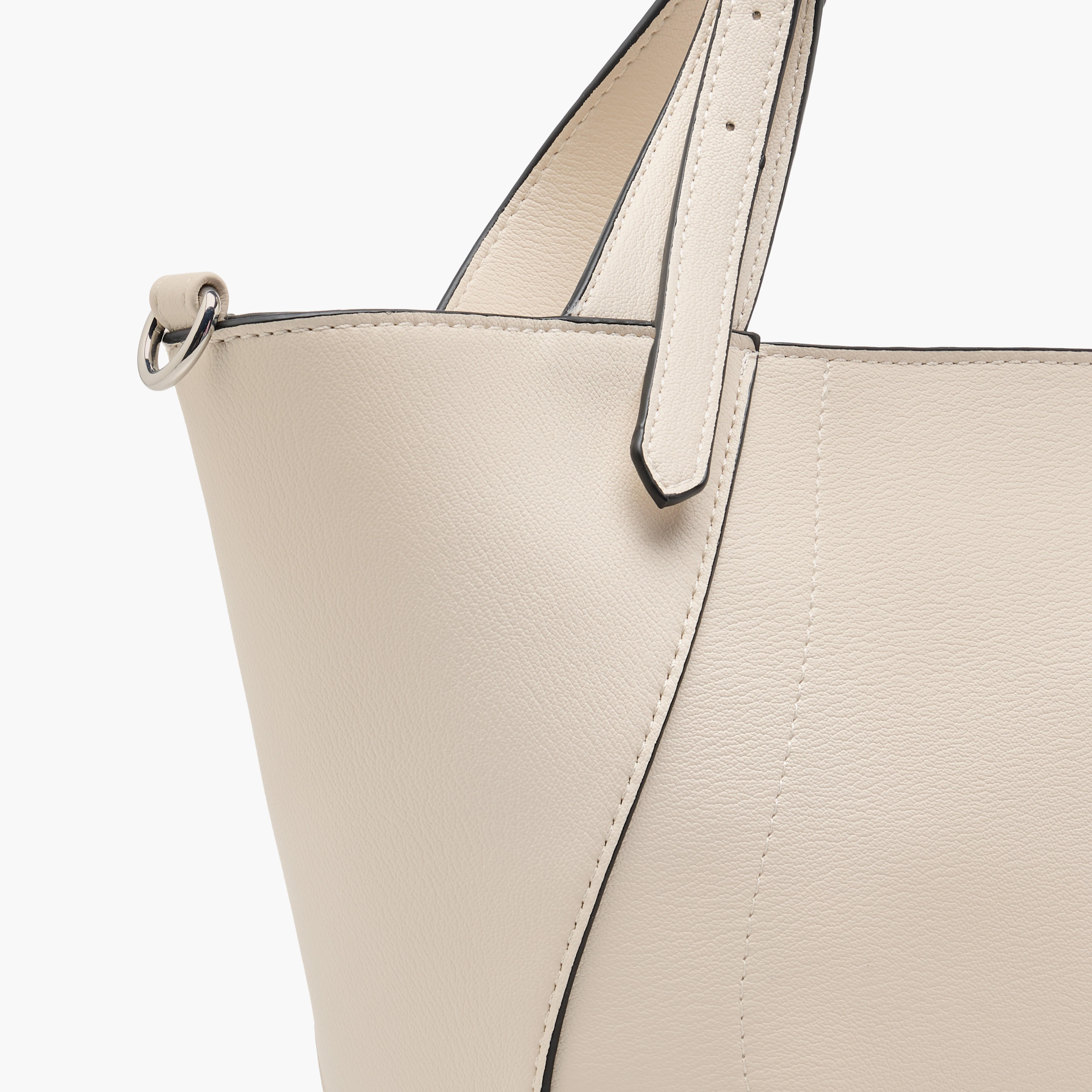 Marina Galanti Solid Tote Bag with Detachable Strap and Zip Closure-women-bagsandwallets-handbags-image-6