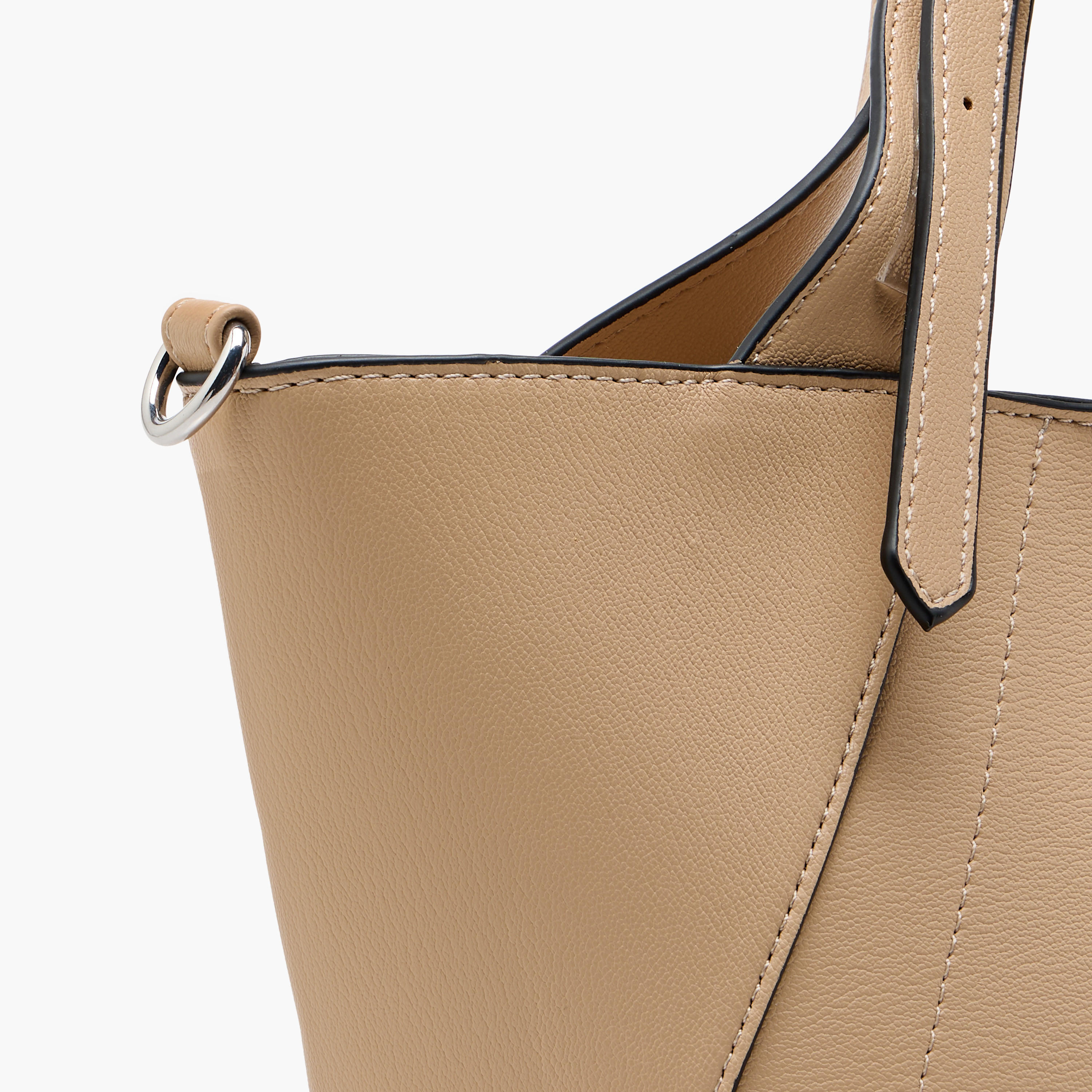 شنطة توتي سادة بحزام قابل للفصل وسحاب إغلاق من مارينا جالانتي-women-bagsandwallets-handbags-image-6