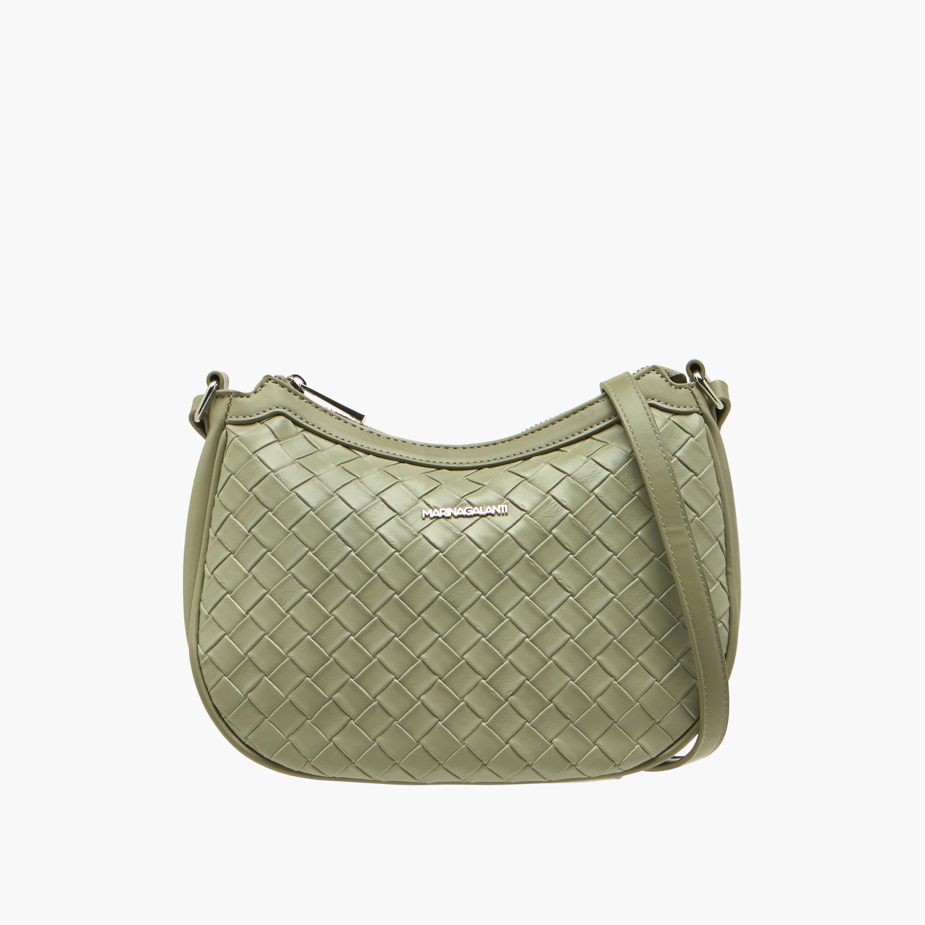 Marina Galanti Textured Crossbody Bag with Adjustable Strap and Zip Closure-women-bagsandwallets-handbags-image-1