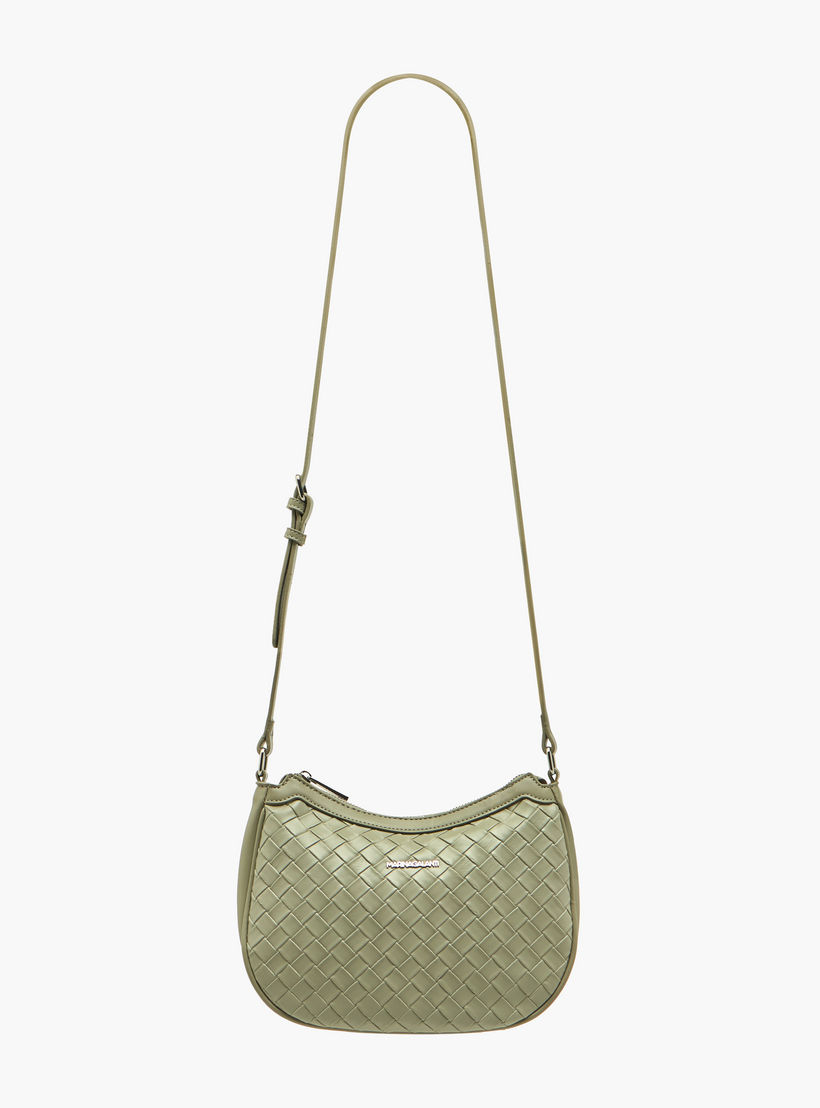Marina Galanti Textured Crossbody Bag with Adjustable Strap and Zip Closure-women-bagsandwallets-handbags-image-3