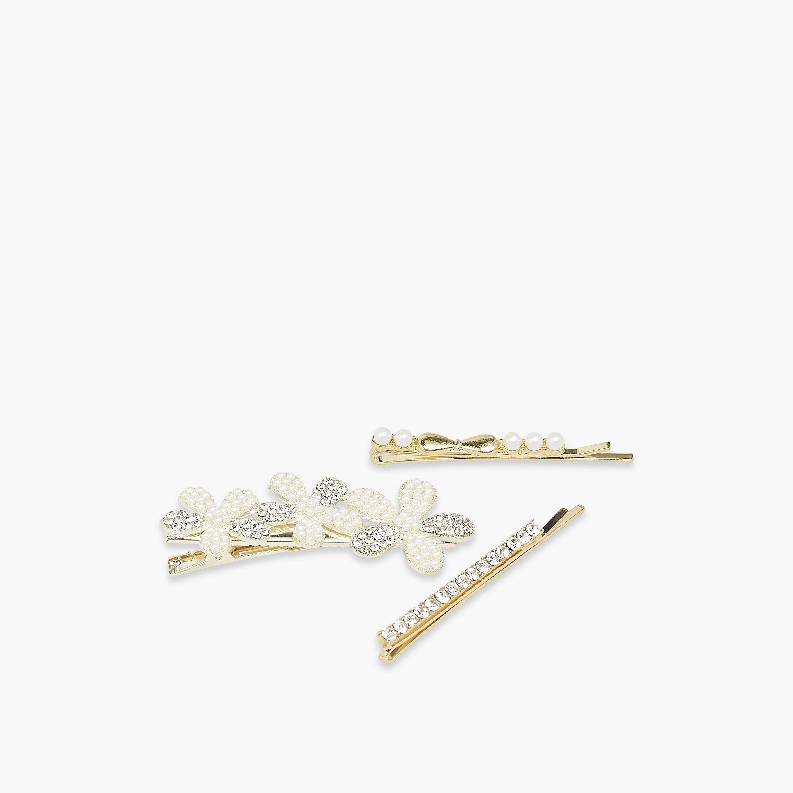 Embellished 3-Piece Hair Pin Set-women-hairaccessories-hairpins-image-4