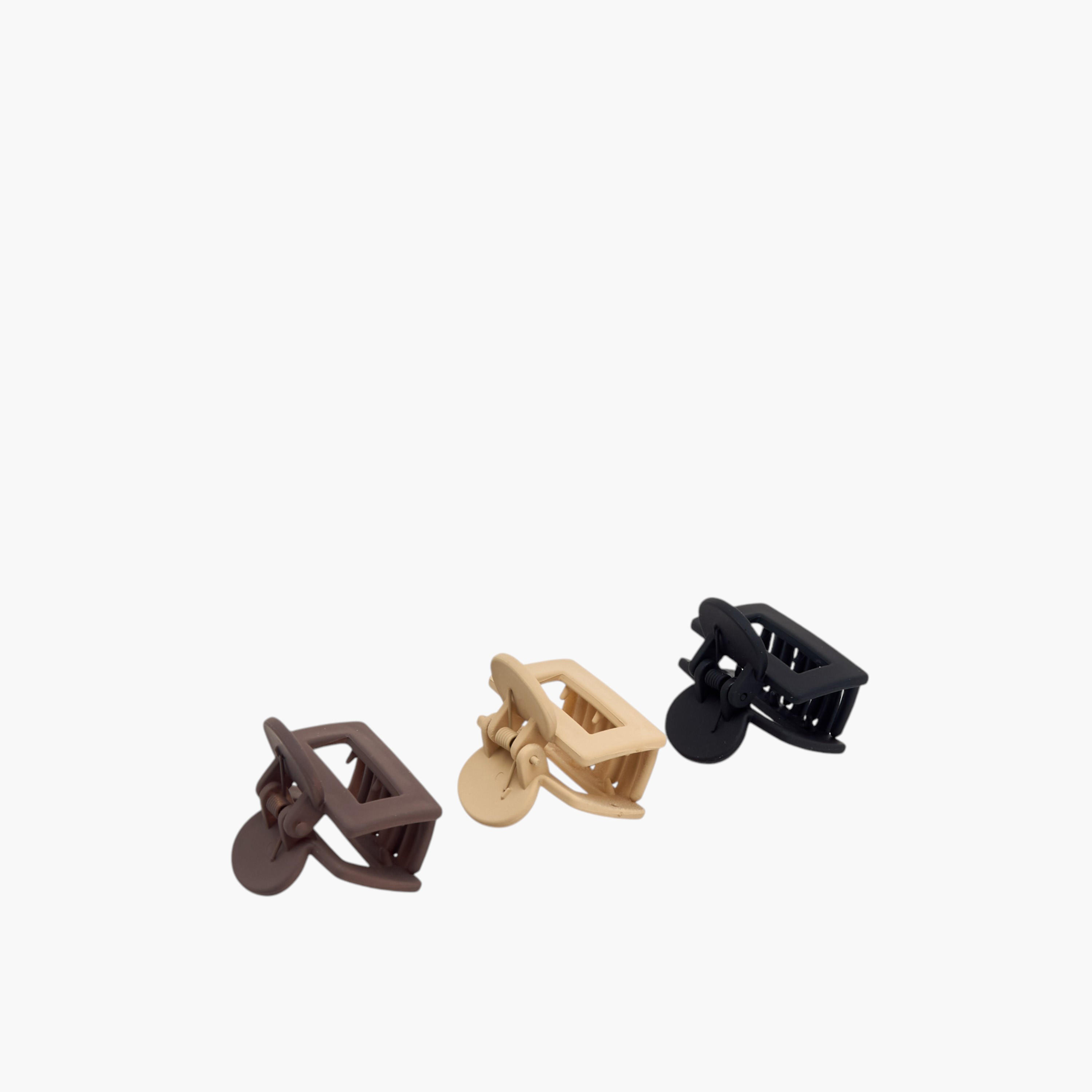 مشبك شعر سادة - طقم 3 قطع-women-hairaccessories-clamps-image-6