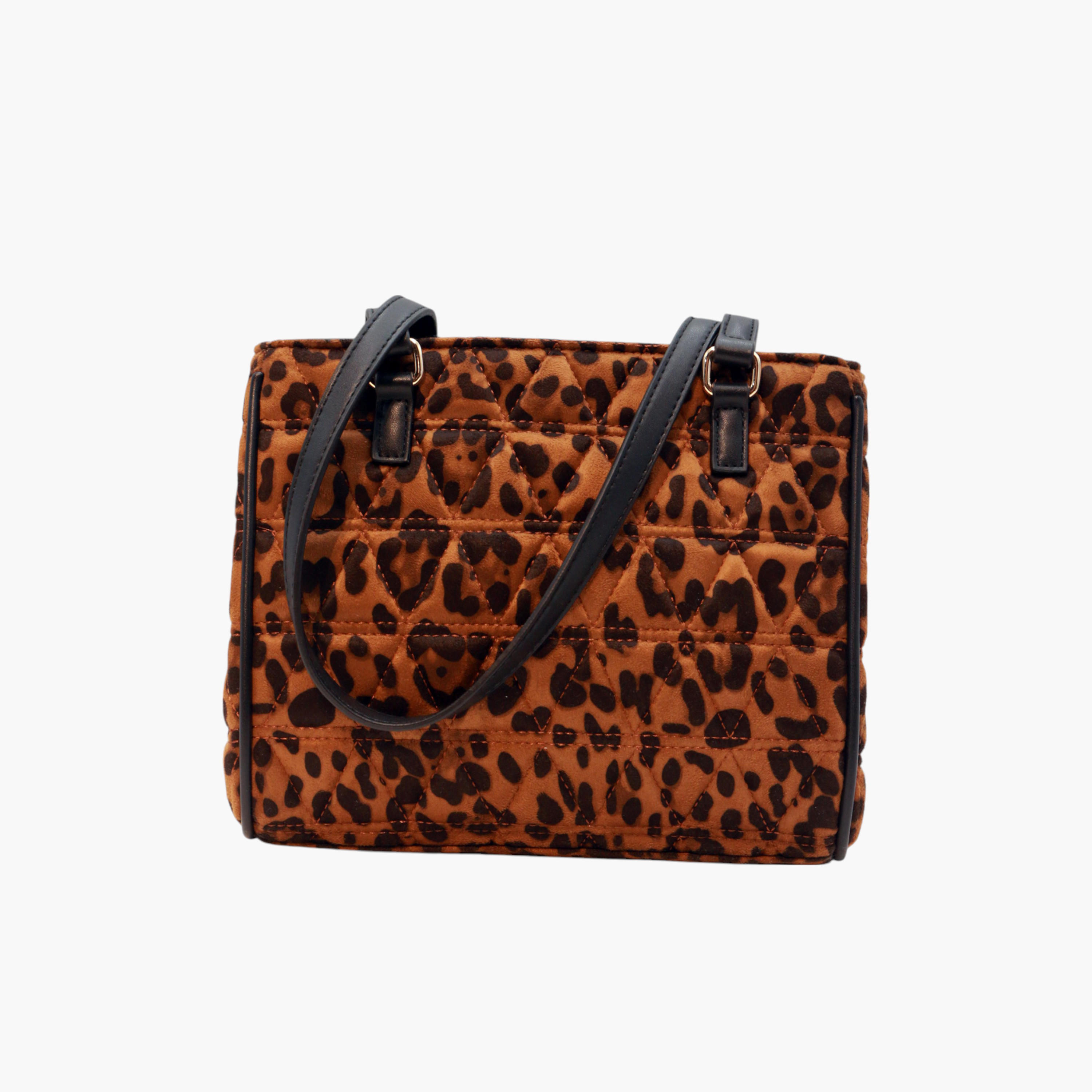 Still 19 Animal Textured Tote Bag with Double Handle-women-bagsandwallets-handbags-image-4
