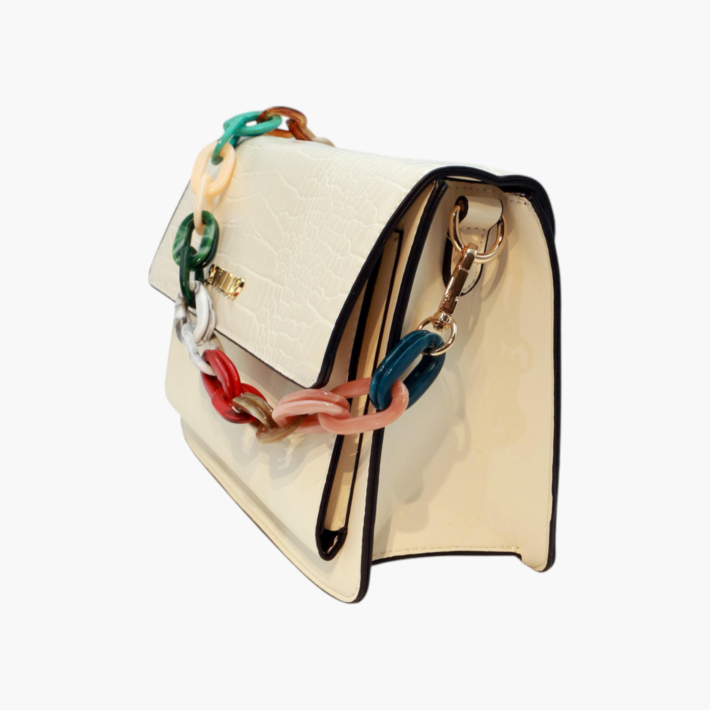 شنطة كروس بودي بارزة الملمس بزر إغلاق وحزام سلسلة من ستيل 19-women-bagsandwallets-handbags-image-2
