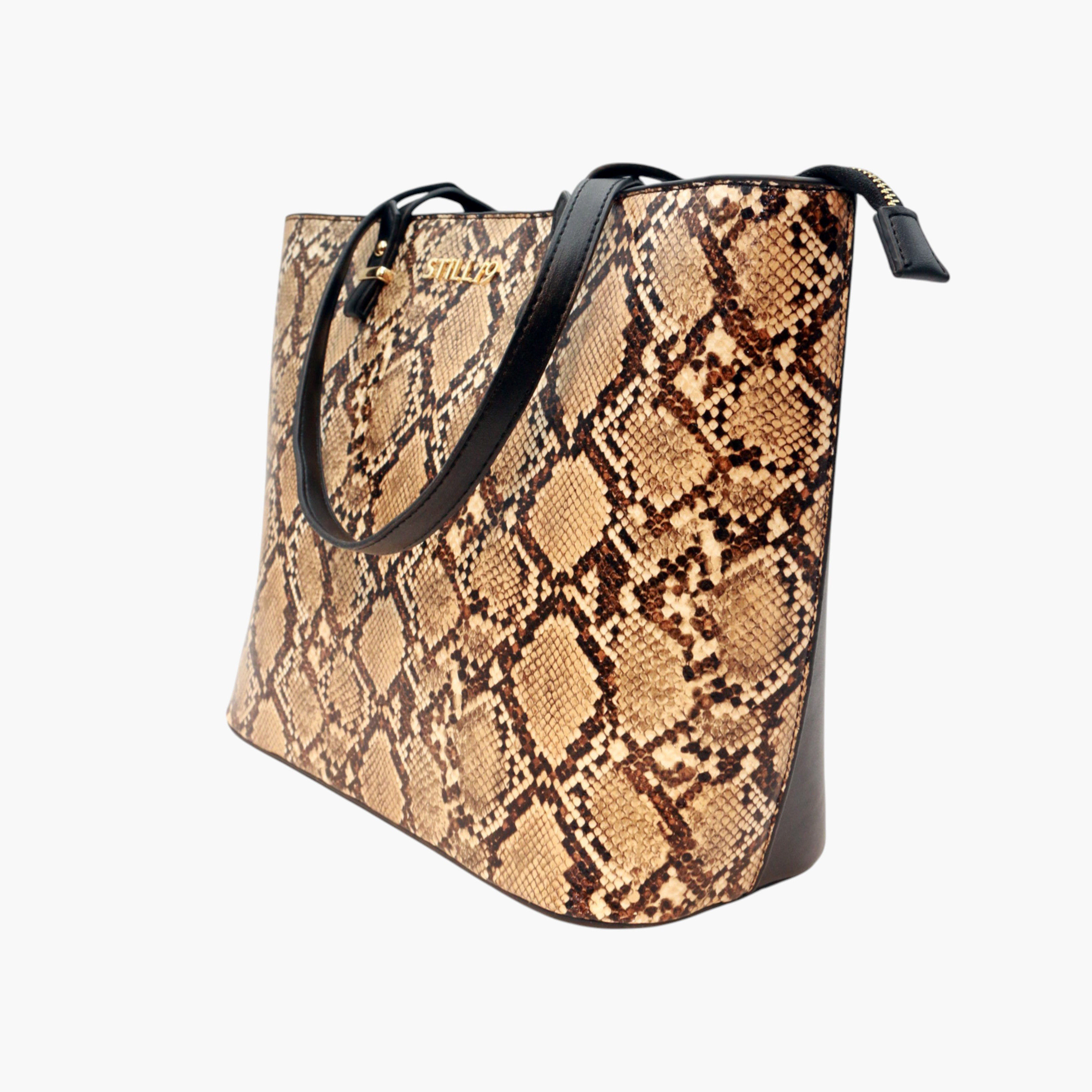 شنطة توتي بارزة الملمس بسحاب إغلاق ومقبض مزدوج من ستيل 19-women-bagsandwallets-handbags-image-2