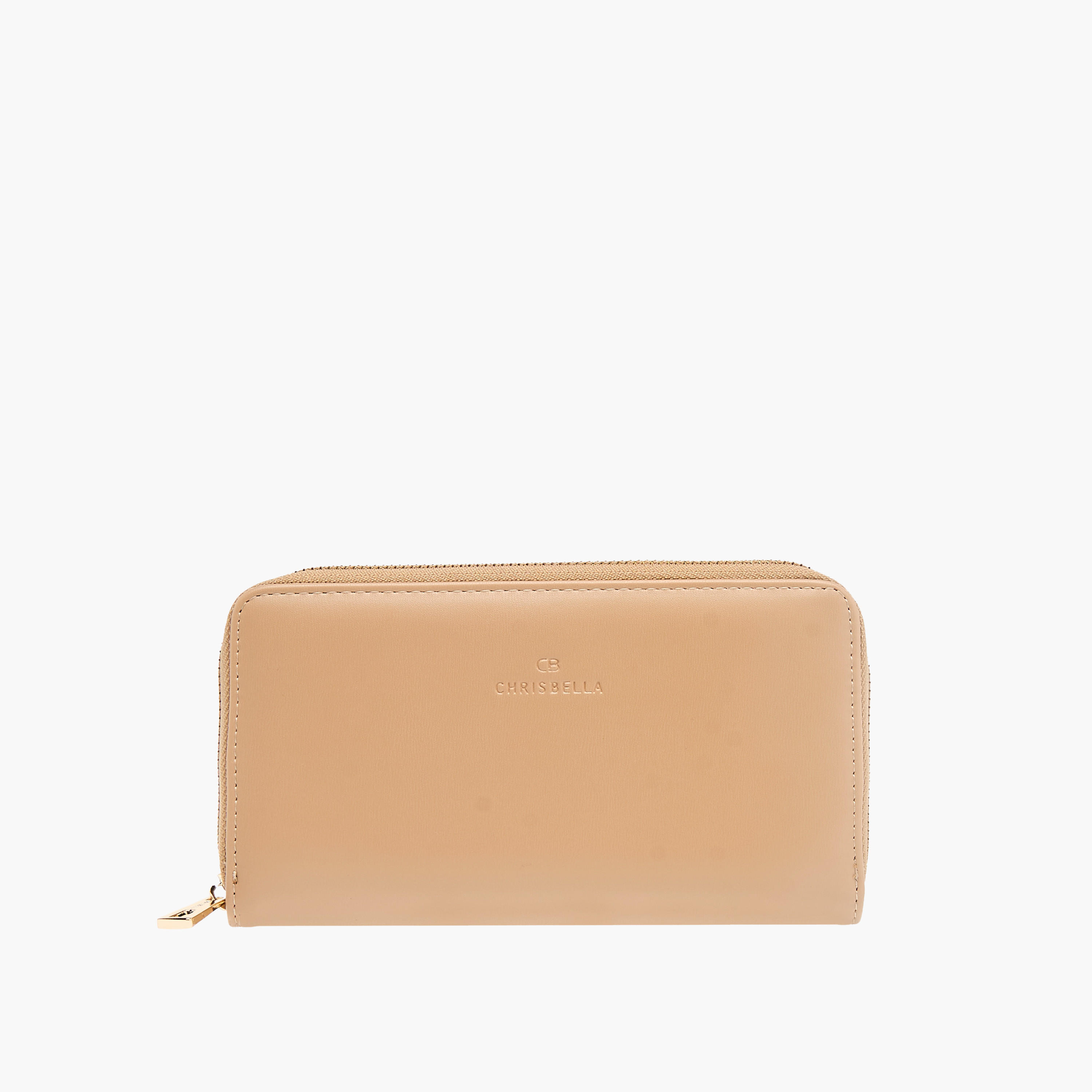 شنطة توتي بارزة الملمس بمقابض علوية ومحفظة بسحاب دائري من كريسبيلا-women-bagsandwallets-handbags-image-5