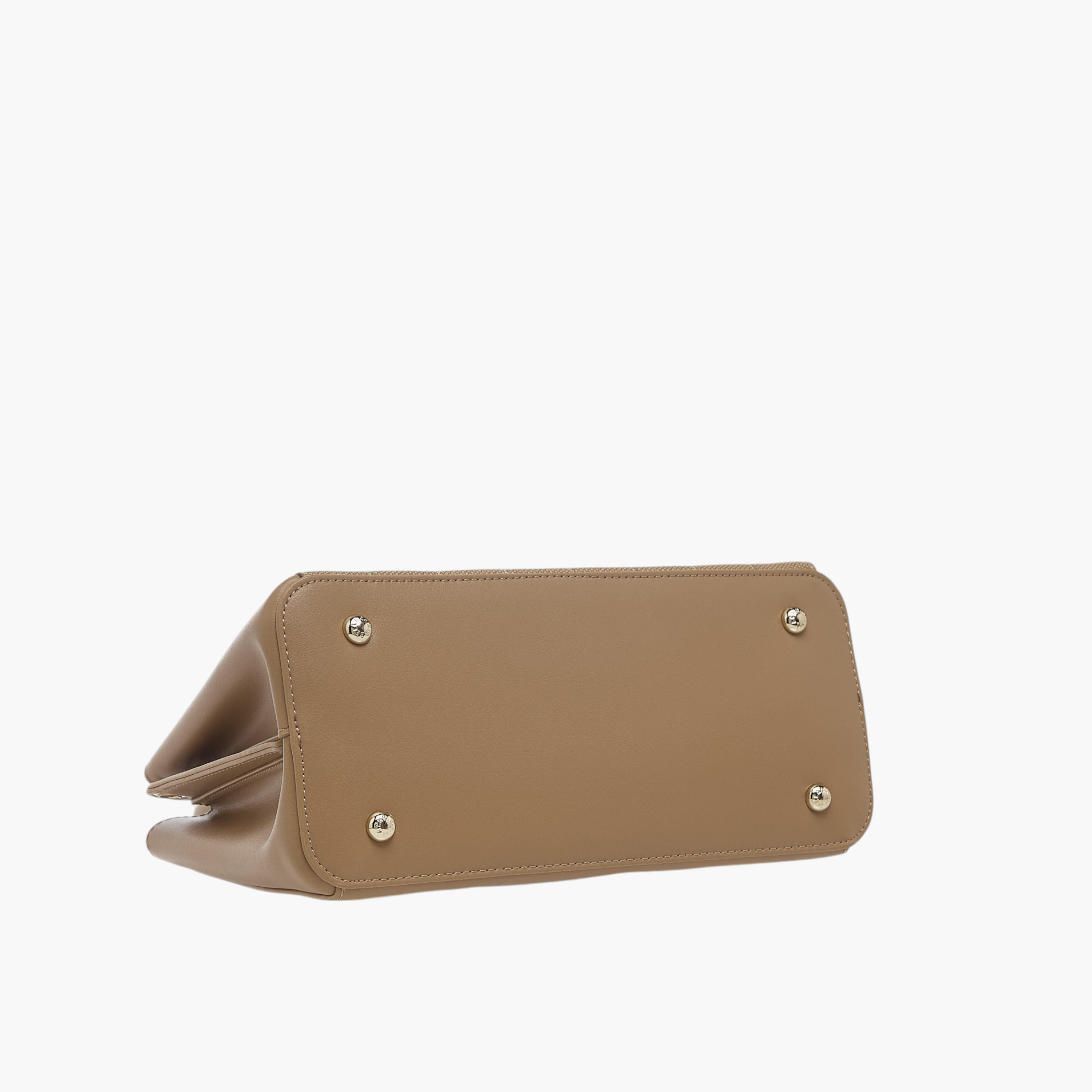 شنطة توتي مخططة بسحاب إغلاق ومحفظة بسحاب دائري من كريسبيلا-women-bagsandwallets-handbags-image-9
