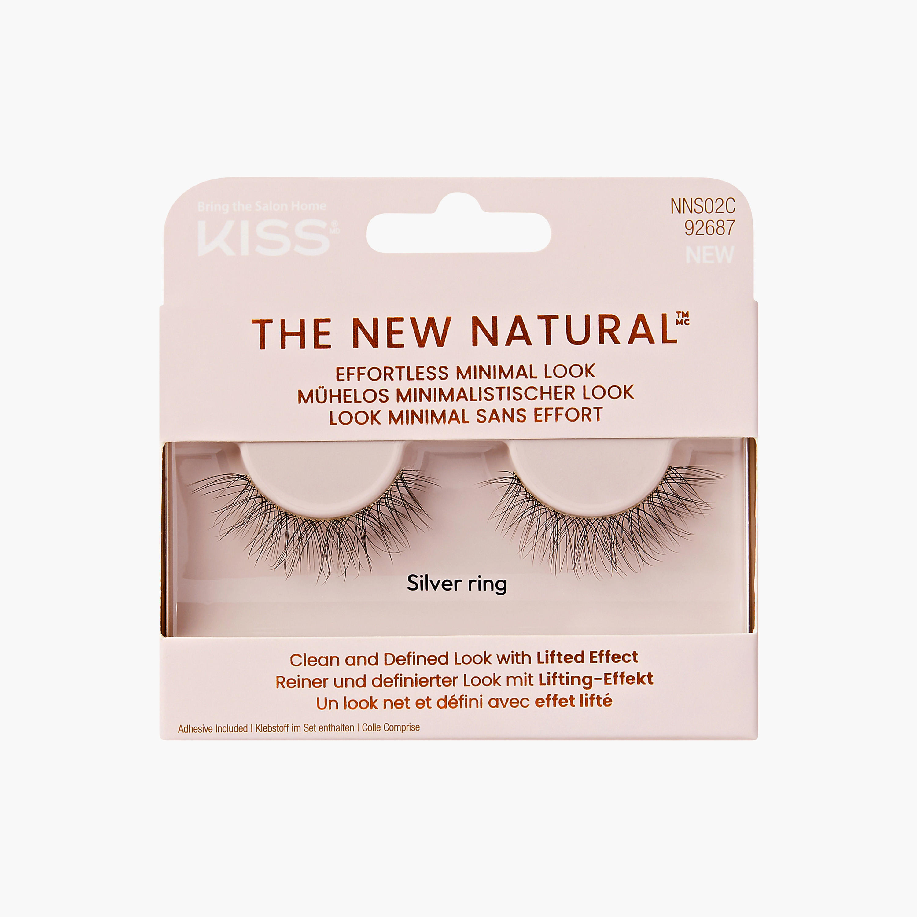 Kiss Cosmetics The New Natural Eye Lashes-beautyandpersonalcare-makeup-eyes-falselashes-image-1