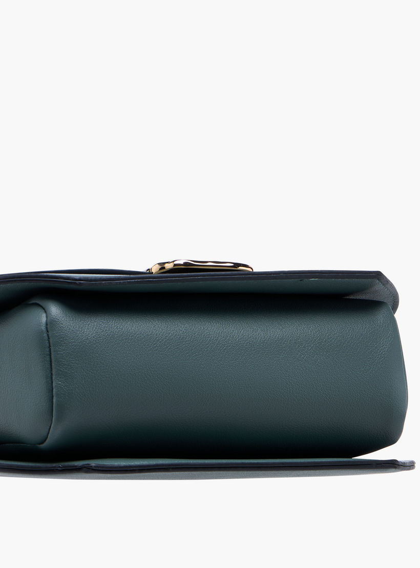 LUELLA GREY Solid Crossbody Bag with Adjustable Strap and Flap Closure-women-bagsandwallets-handbags-image-7