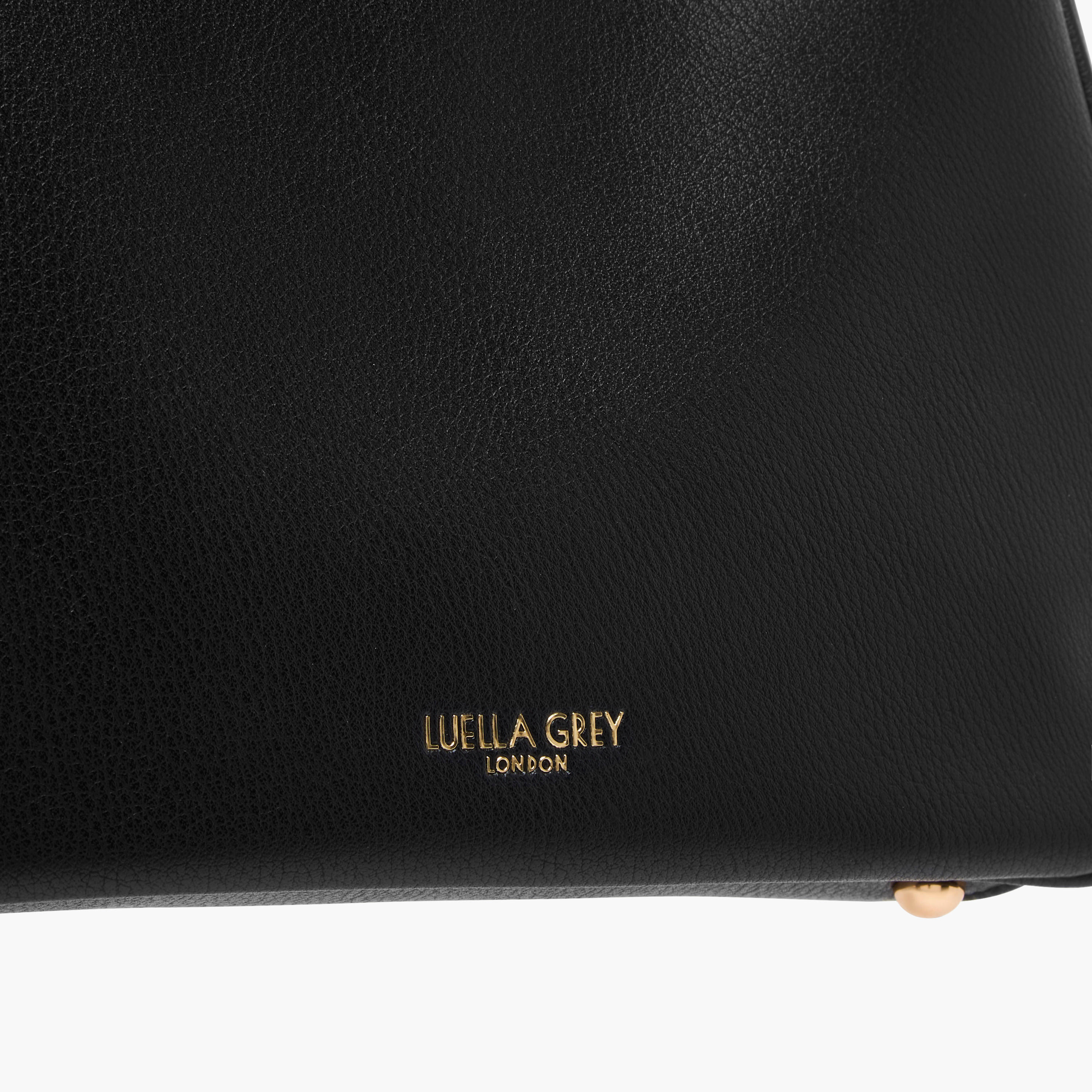 LUELLA GREY Textured Shoulder Bag with Coiled Handle and Zip Closure-women-bagsandwallets-handbags-image-6