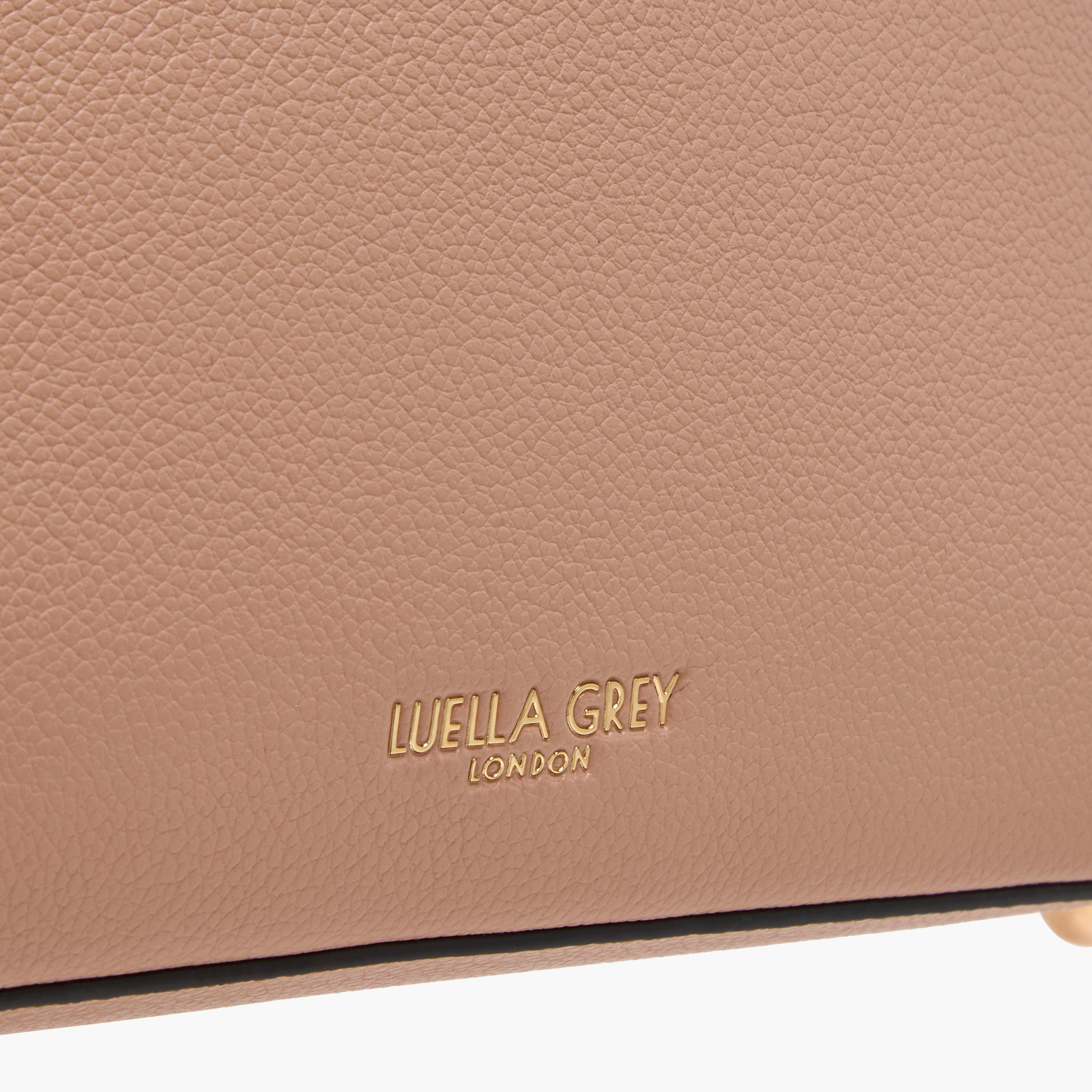 LUELLA GREY Textured Shoulder Bag with Coiled Handle and Zip Closure-women-bagsandwallets-handbags-image-6